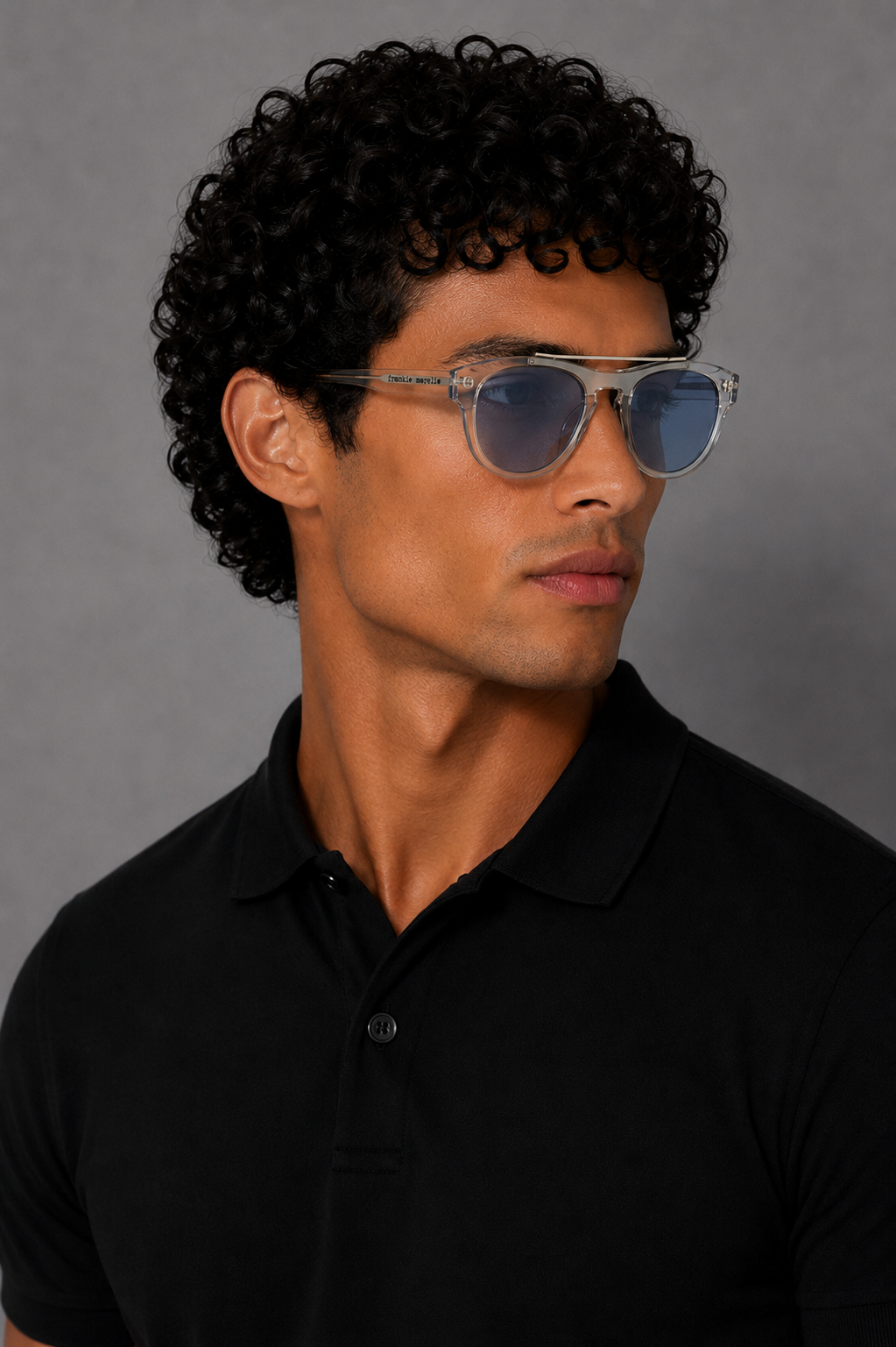 Frankie Morello Men Sunglass