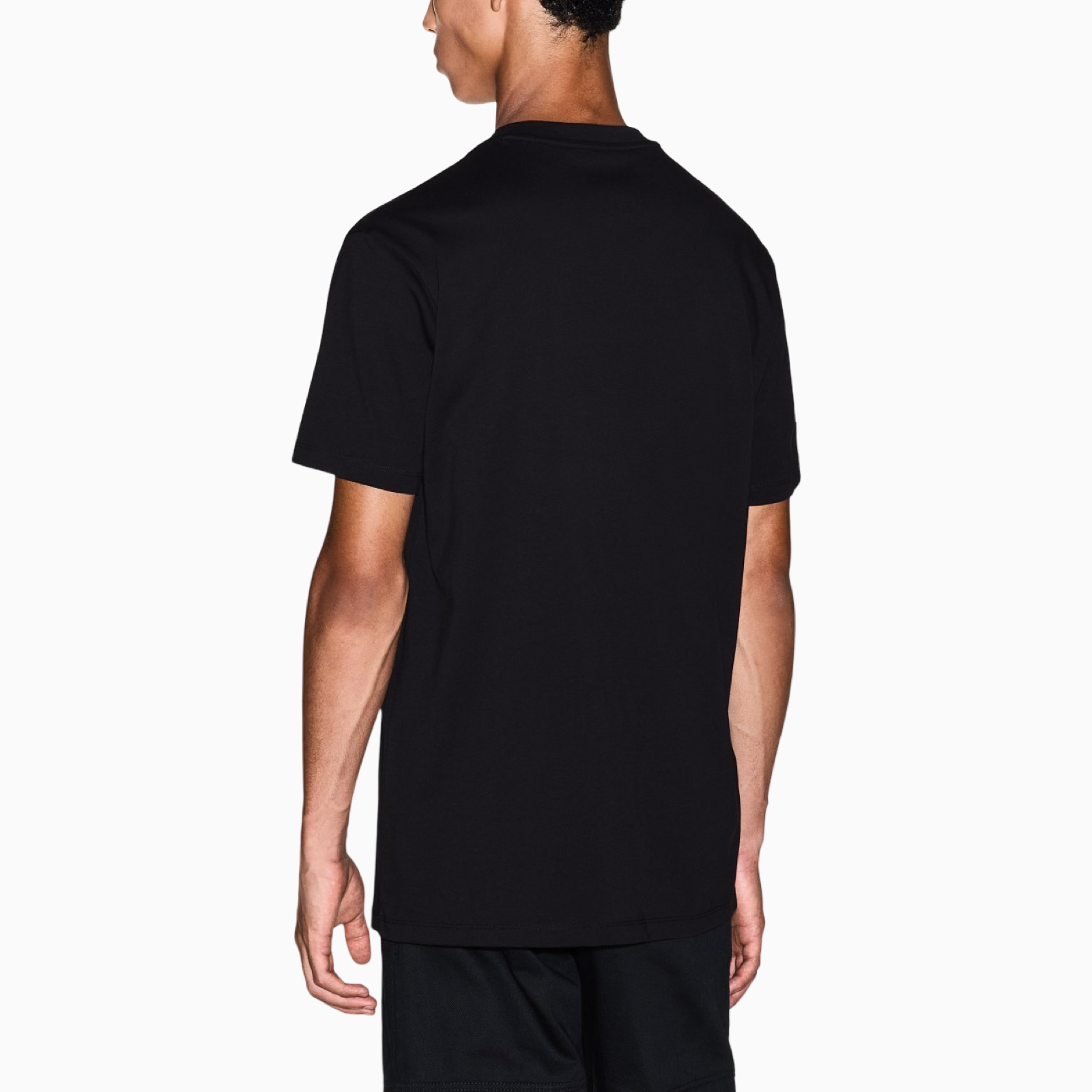 Мъжка черна тениска Armani Exchange Men T-shirt XM001281 AF10361 Back View