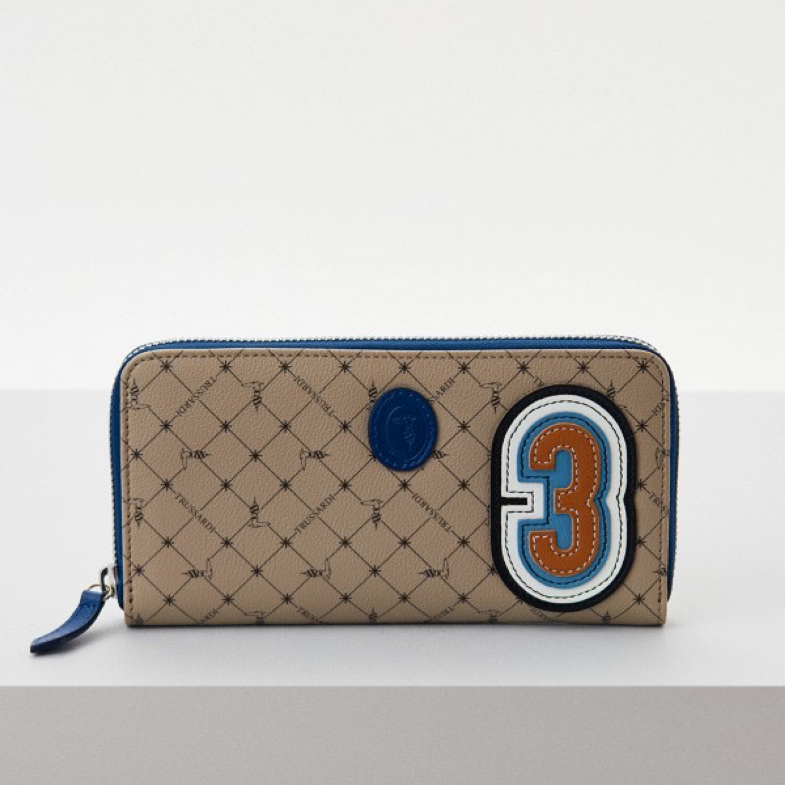 Мъжко клъч портмоне Trussardi Men Wallet Front View