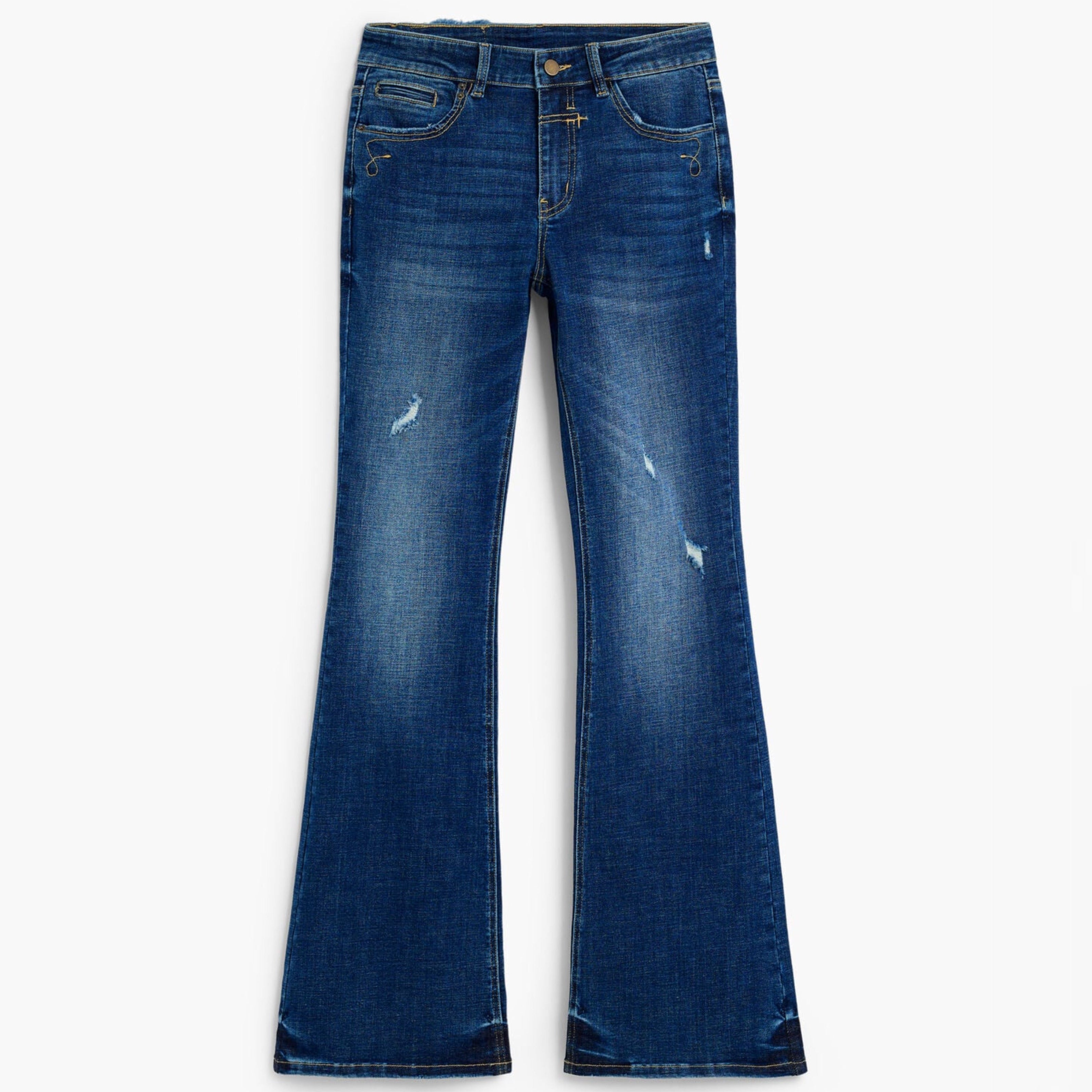 Дамски дънки Desigual women’s jeans 26WWDD1850 0844 front view