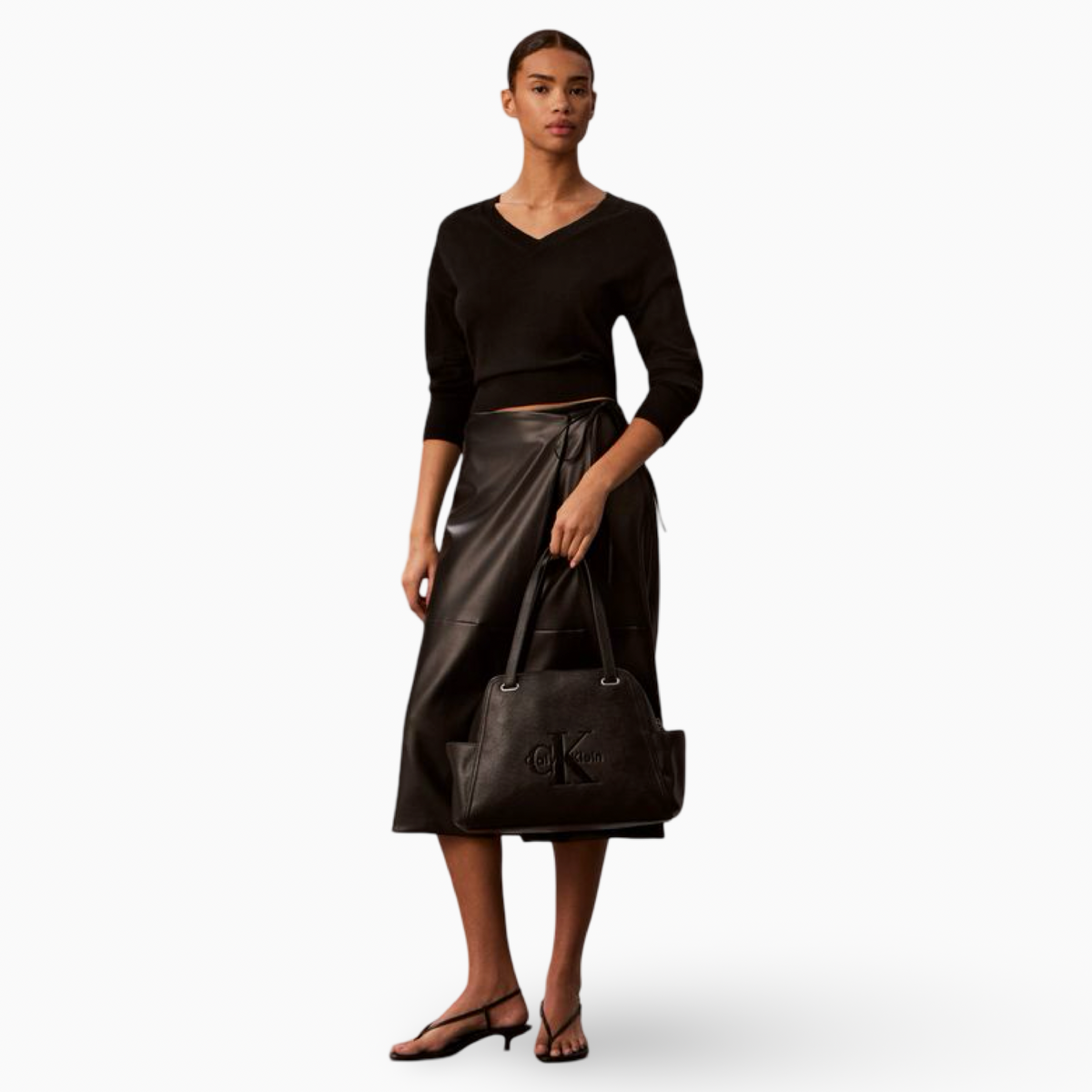 Дамска чанта Calvin Klein Women Tote Bag LV04F3689G UB1 Model View