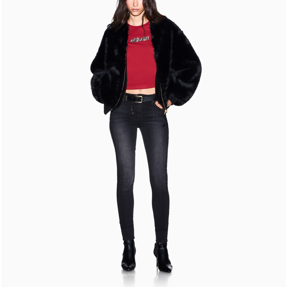 Дамски дънки Armani Exchange Women Jeans XW000129 AF25779 MC002 Front View