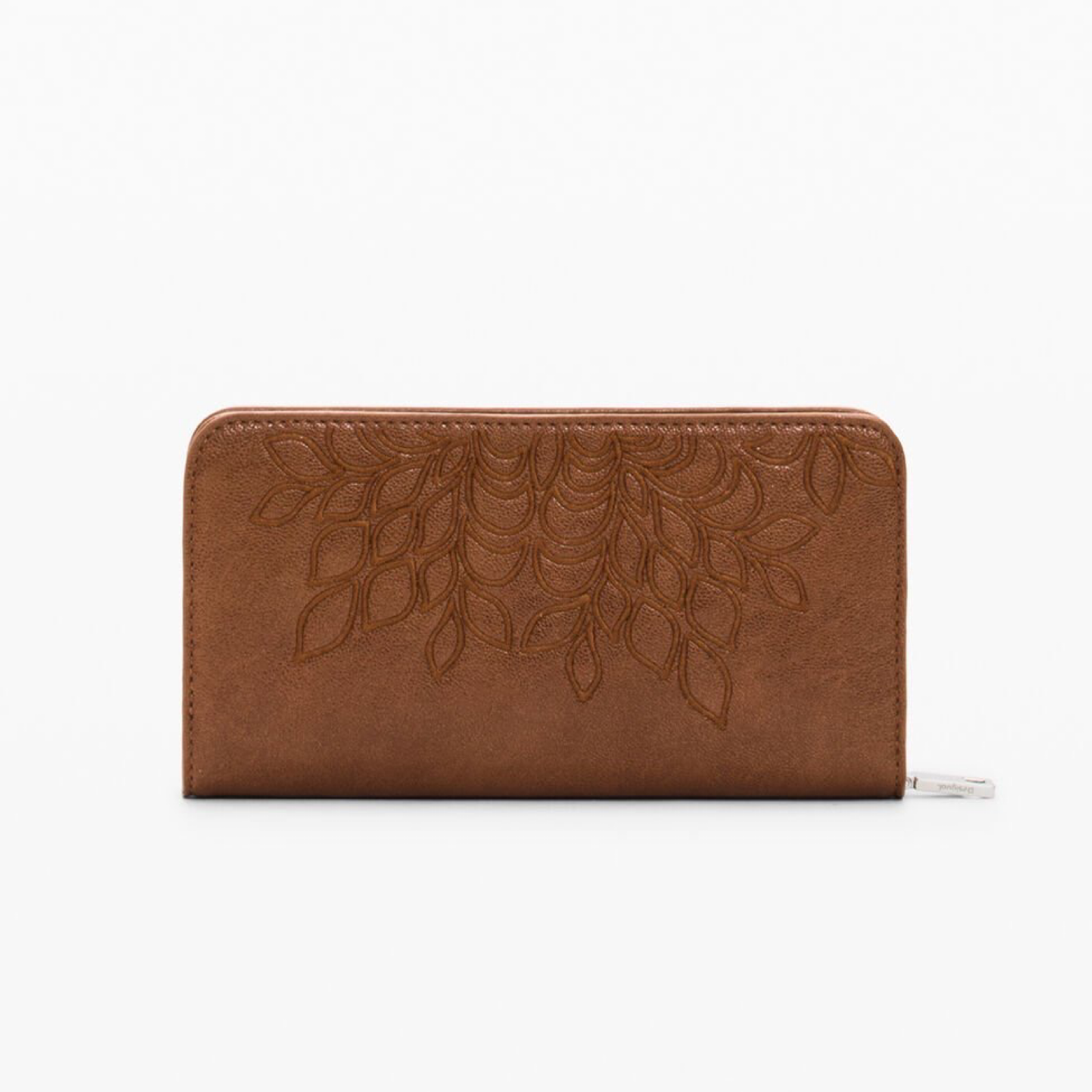 Дамско кафяво портмоне Desigual Women Wallet 26SAYP21 6011U Back View