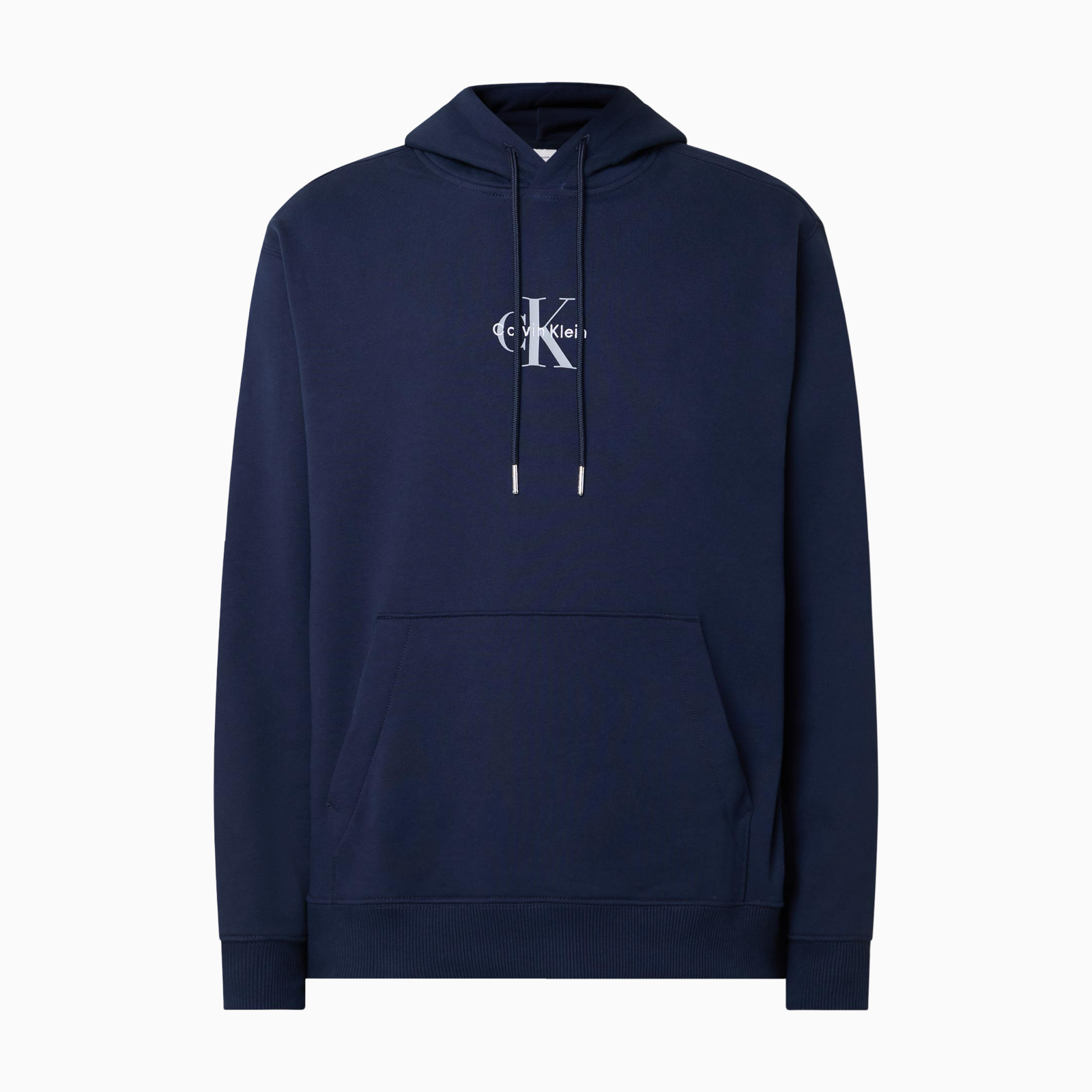 Мъжко синьо худи Calvin Klein Jeans Men Hoodie LV04RD243G Front View