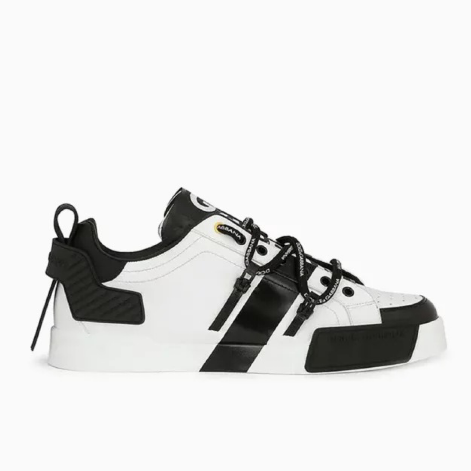 Dolce & Gabbana Logo Portofino Men Sneakers Medial View