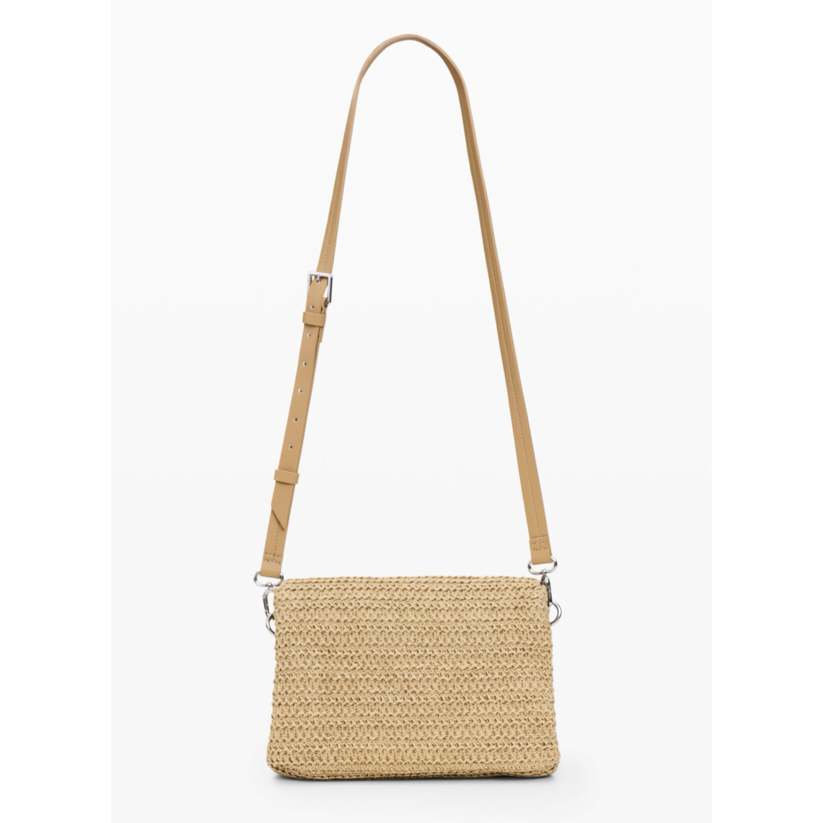 Дамска плетена чанта Desigual Women Raffia Bag 26SAXO03 1014 Back View