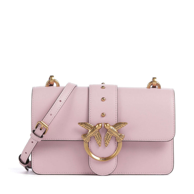 Women’s shoulder bag Pinko Love One 
SKU: 105856 A0F1 P26Q Pink front view