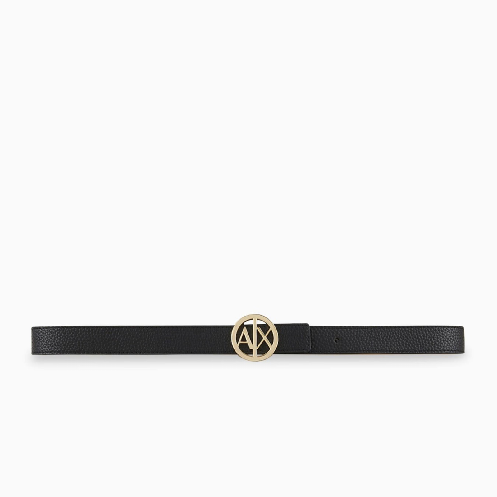 Дамски дънки Women’s reversible belt Armani Exchange 941118 0A877 77520 Black/Gold front view