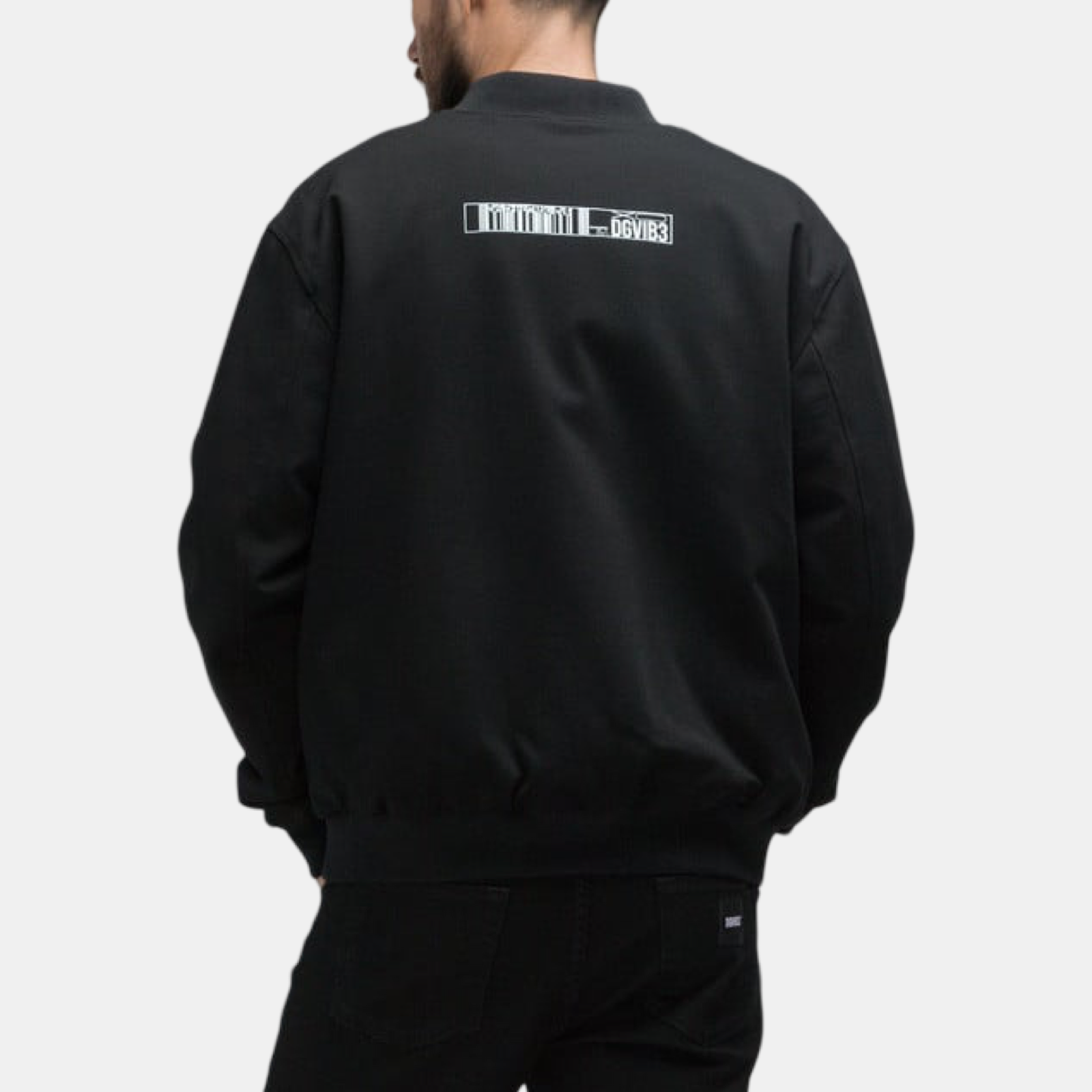Мъжко черно яке Dolce & Gabbana Men Bomber Jacket