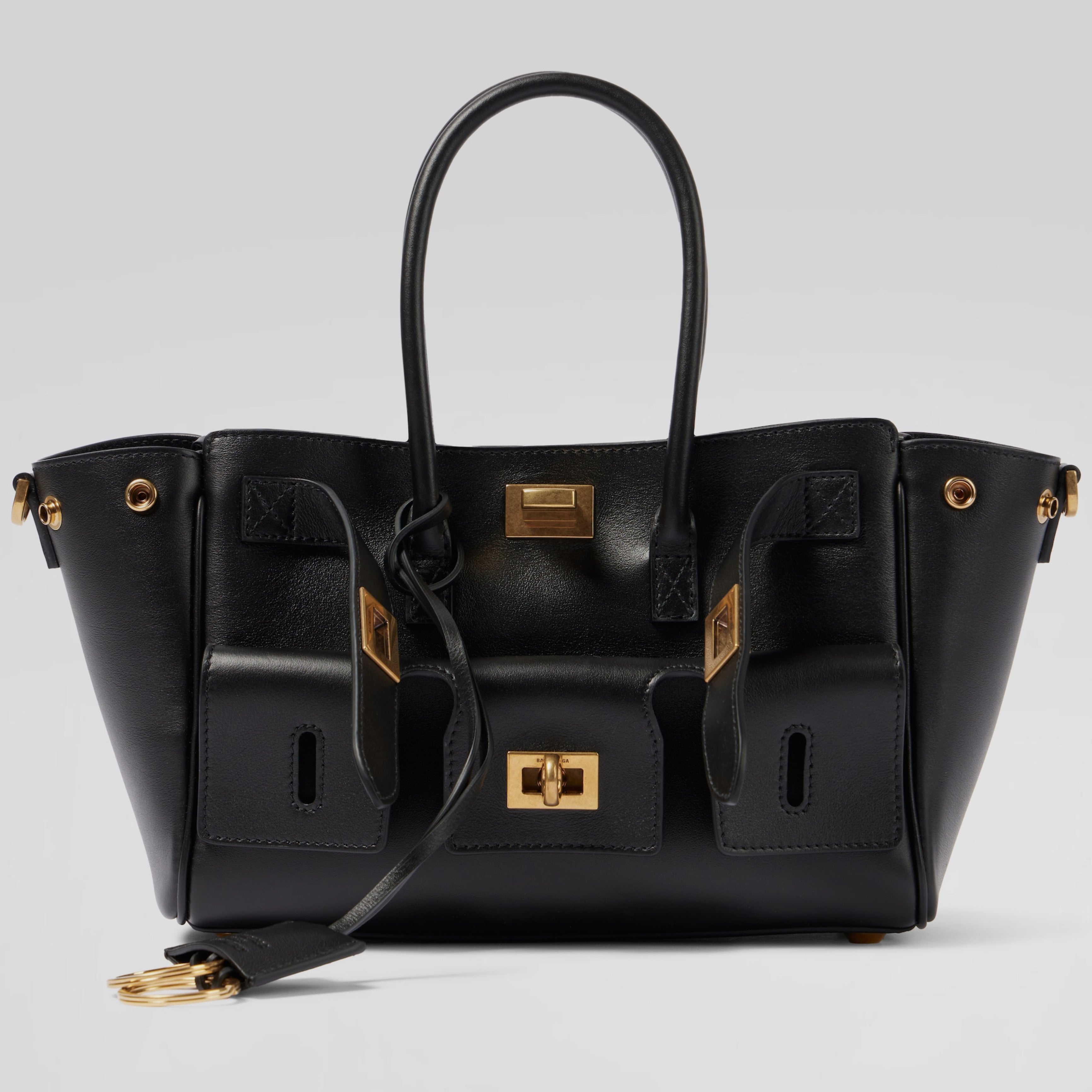 Дамска луксозна чанта Women’s medium shoulder bag Balenciaga Bel Air 8356702ABAV1000 front view