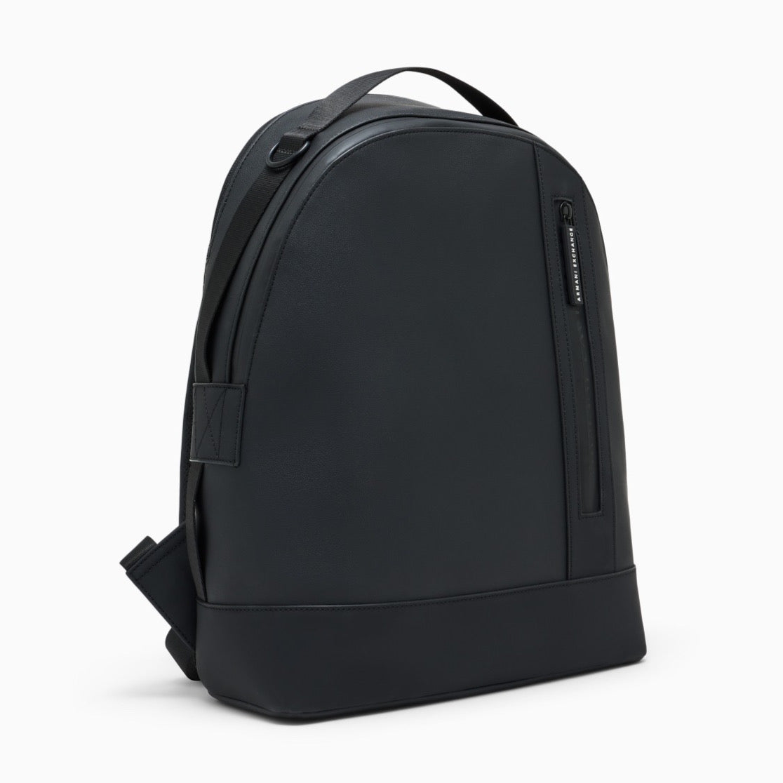 Мъжка черна раница Armani Exchange  men’s backpack XM003167 AF26679 MC043 side view 