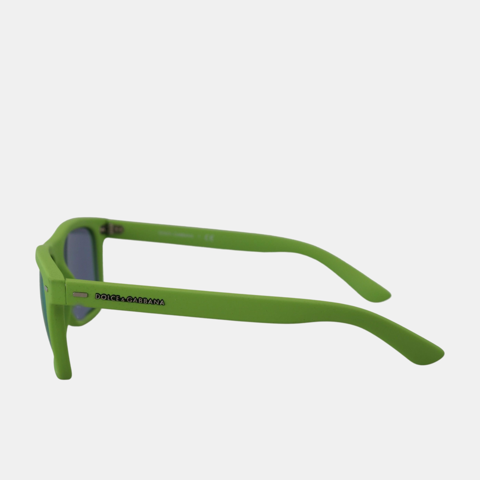 Dolce &amp; Gabbana Acid Green Chic слънчеви очила с пълна рамка