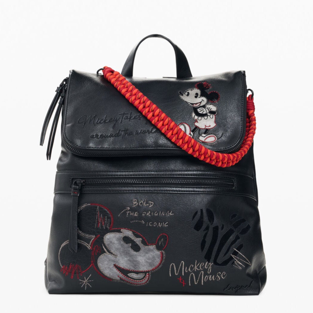 Дамска раница Desigual women’s rucksack 26WAKP07 2000 front view 