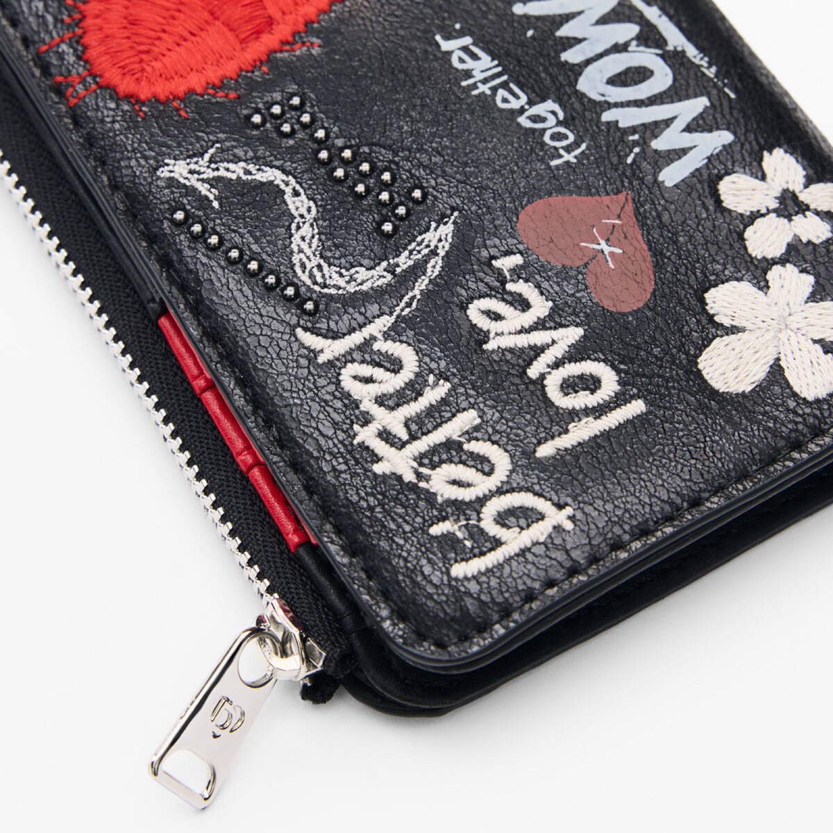 Дамско портмоне Desigual Women Wallet 26WAYP34 2000 Close-Up