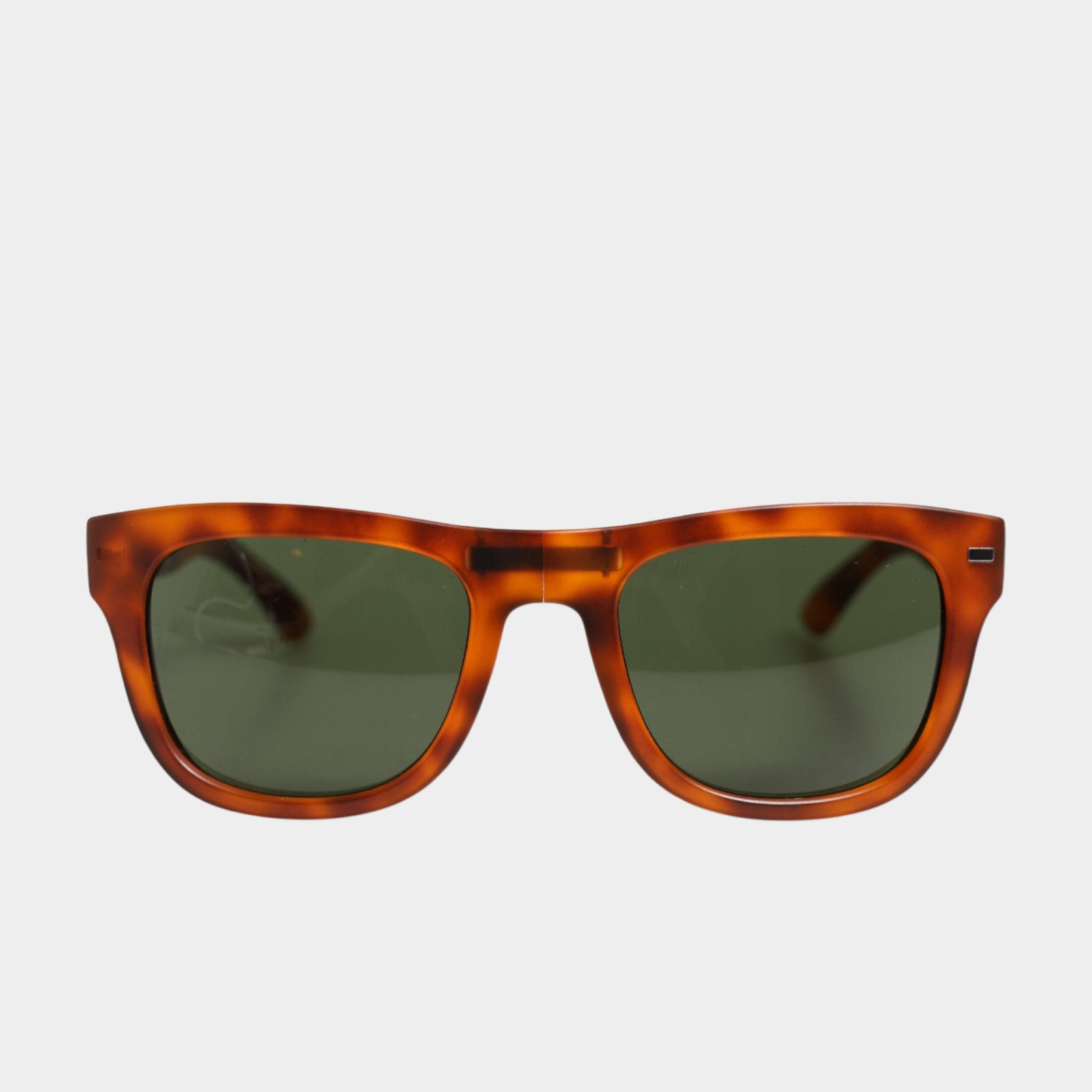 Dolce & Gabbana Havana Full Rim Round Lenses Foldable Sunglasses DG6089 Front View