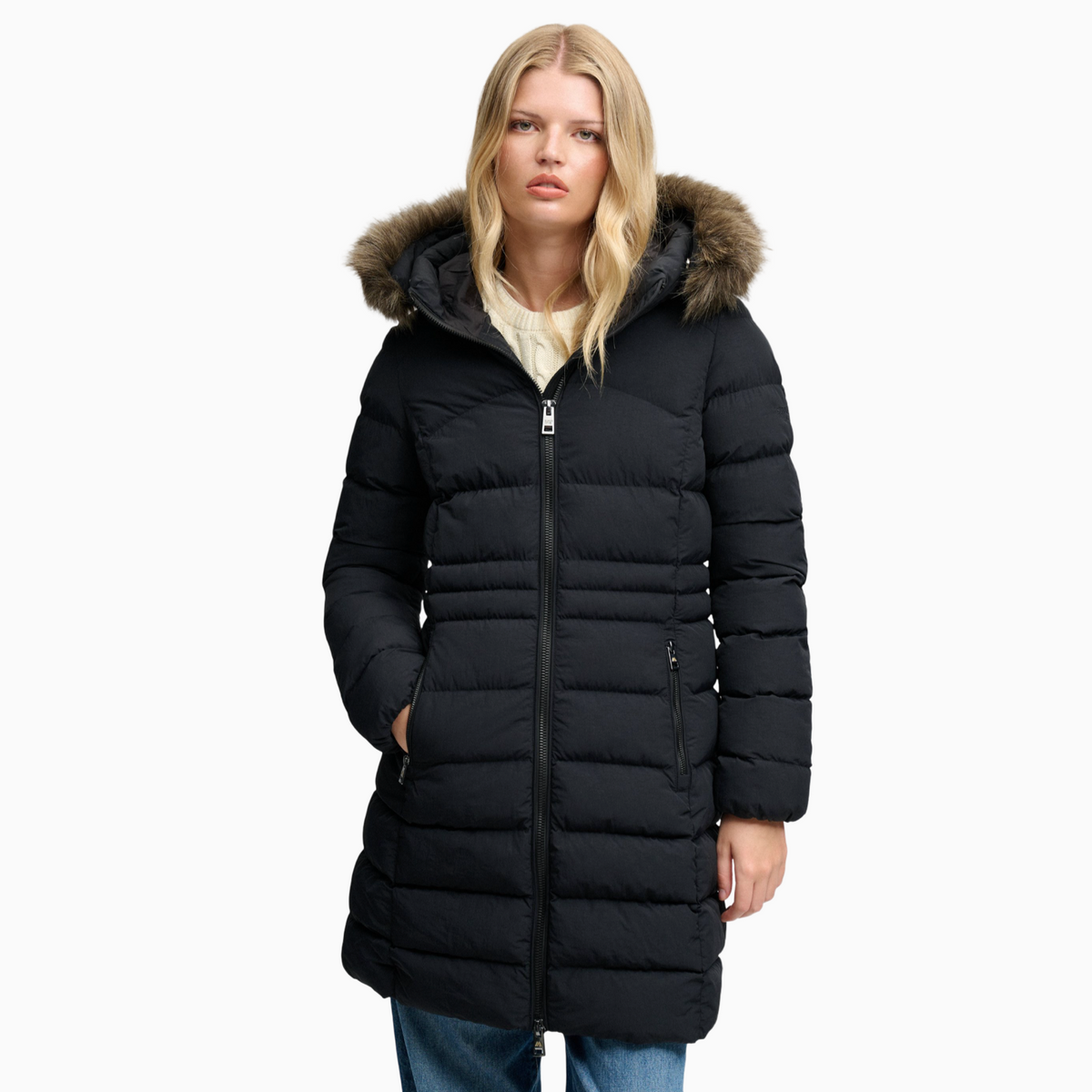Дамско яке Superdry Women Jacket W5012185A Front View