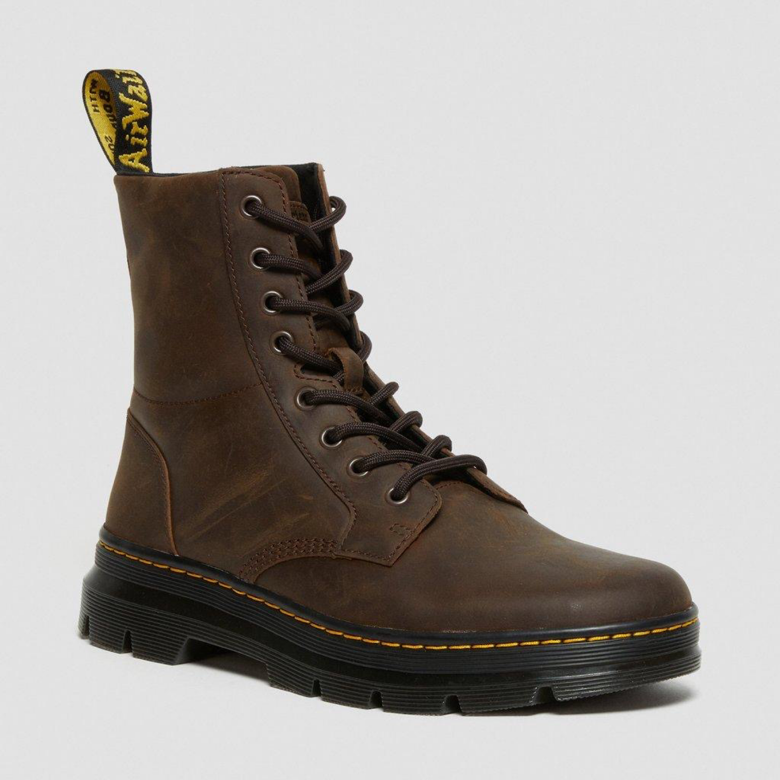 Мъжки кафяви боти Dr. Martens Men Boots 26006207 Medial View