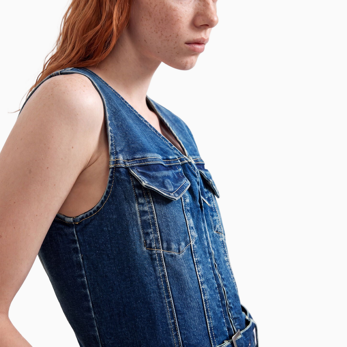 Дамска рокля Desigual Women Dress 26WWVD03 5053 Close-Up