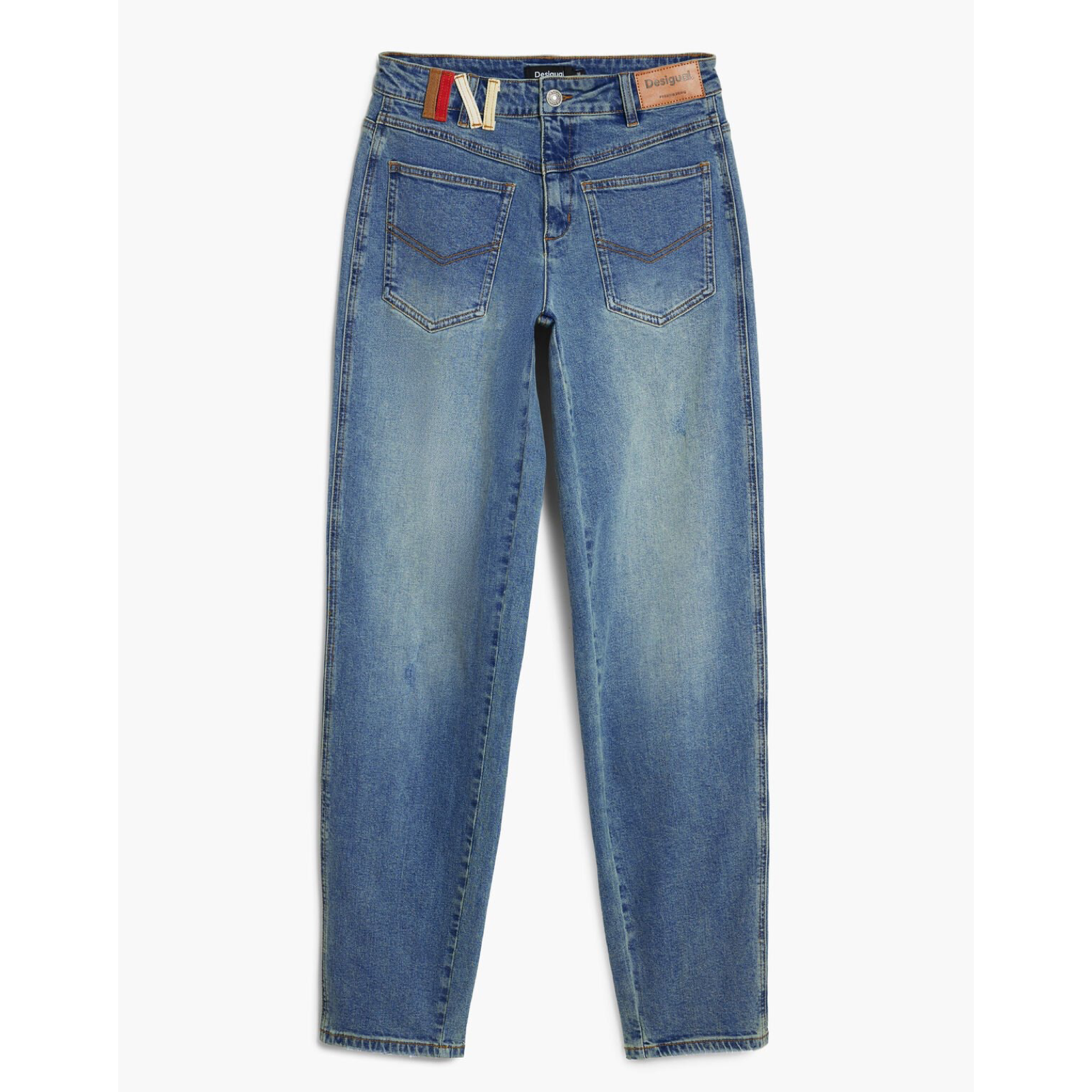 Дамски дънки Desigual Jeans 25WWDD01 Front View