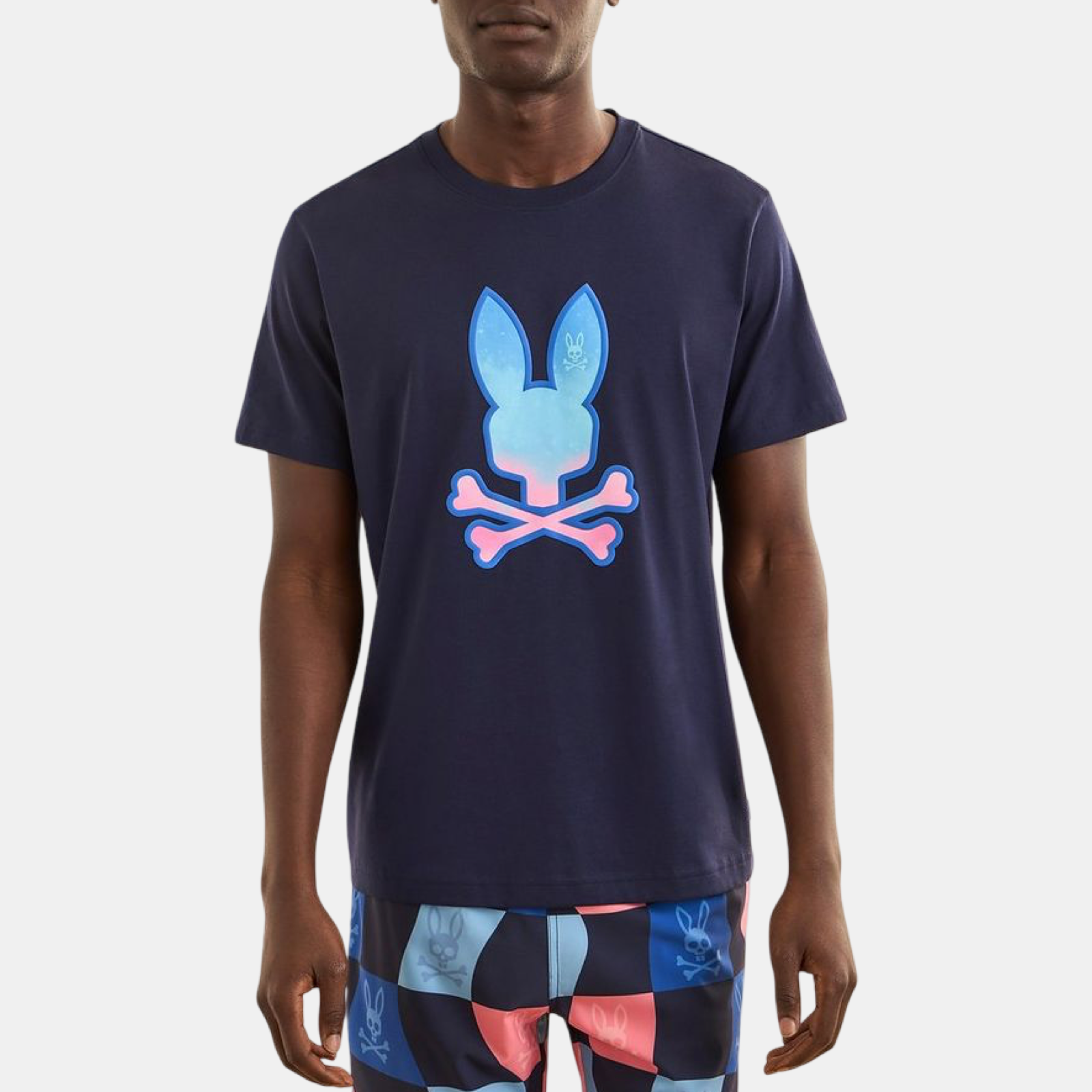 Мъжка тениска Psycho Bunny Men T-shirt MT0200237 402 Front View