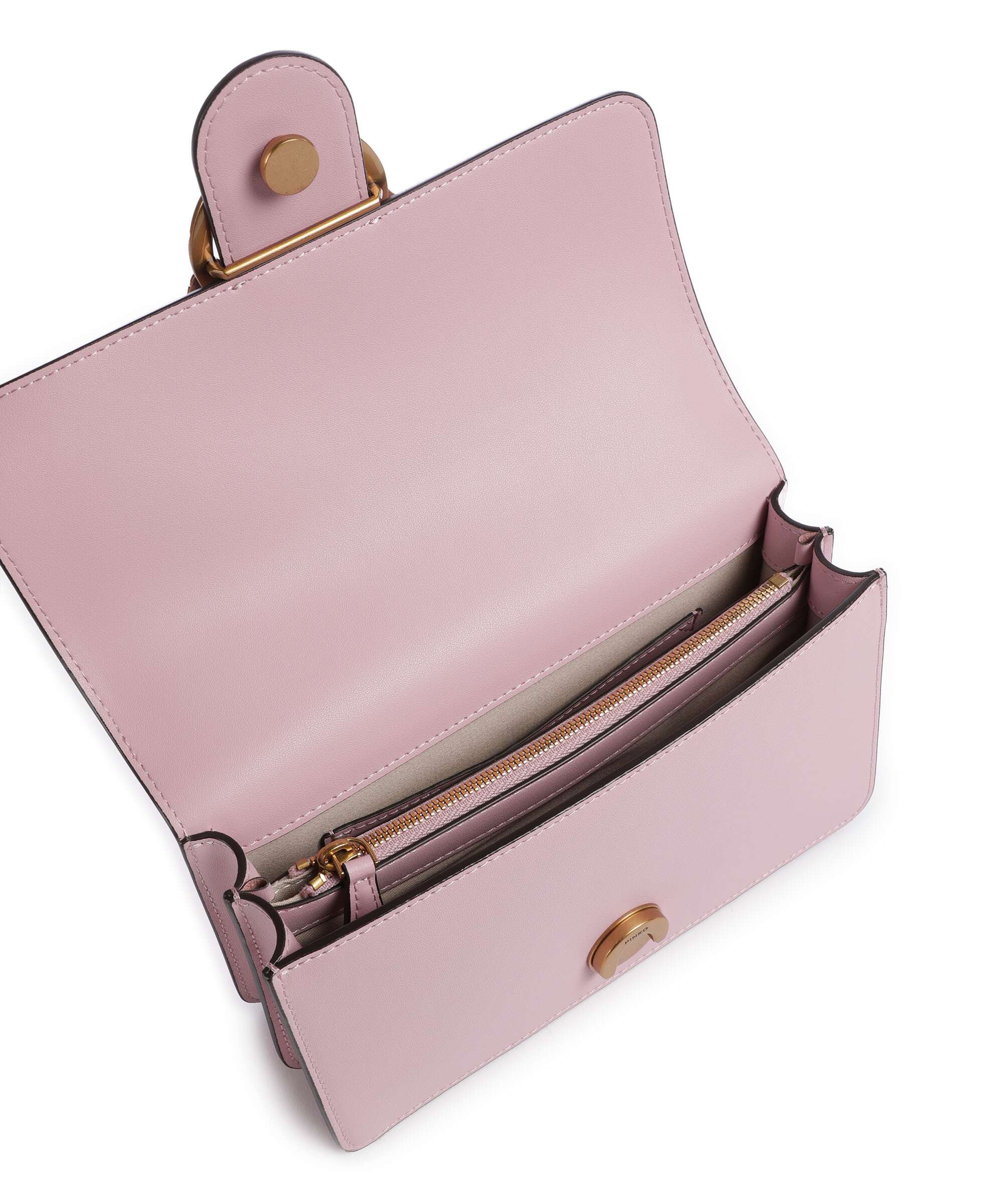 Women’s shoulder bag Pinko Love One 
SKU: 105856 A0F1 P26Q Pink inside view