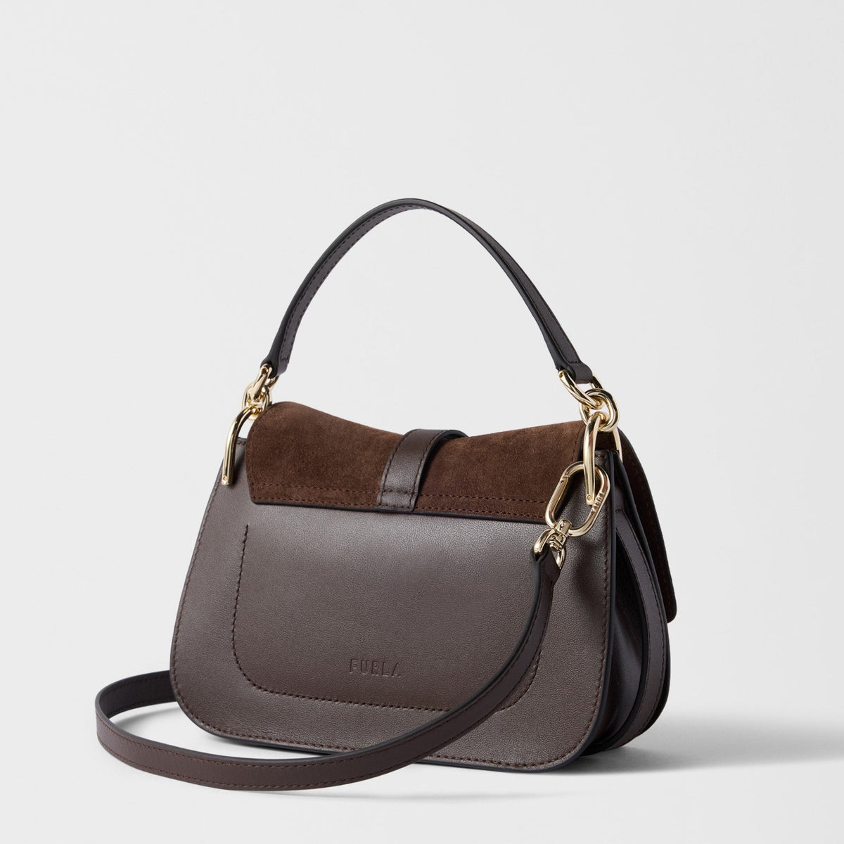 Furla Flow Top Handle MINI Handbag
WB01032_BX3045_1007_3244S Toni Cioccolato back view