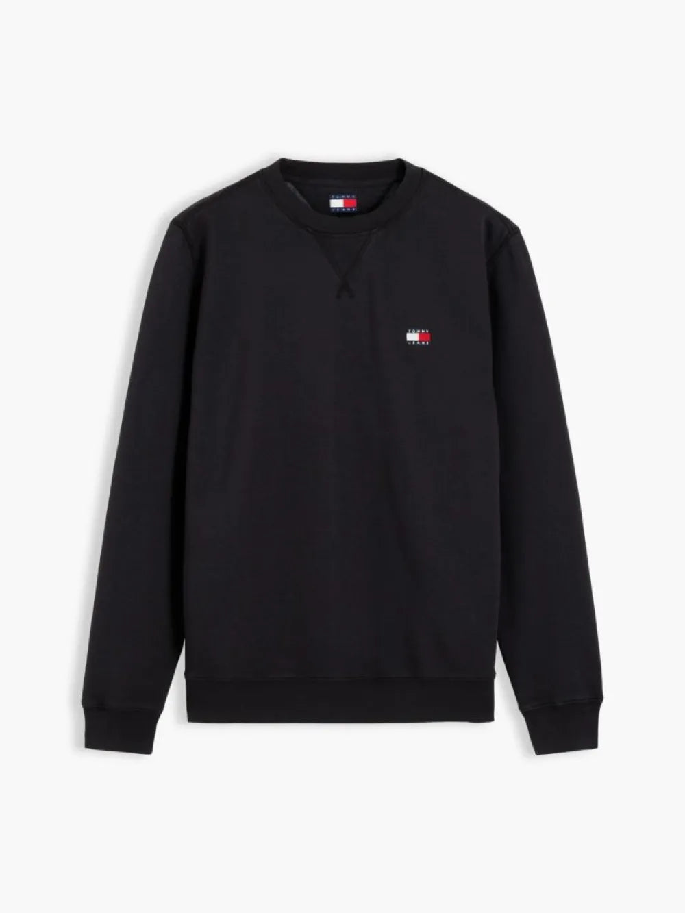 Tommy Hilfiger ανδρικό φούτερ DM0DM23607 BDS – Μαύρο – Μπροστινή όψη
