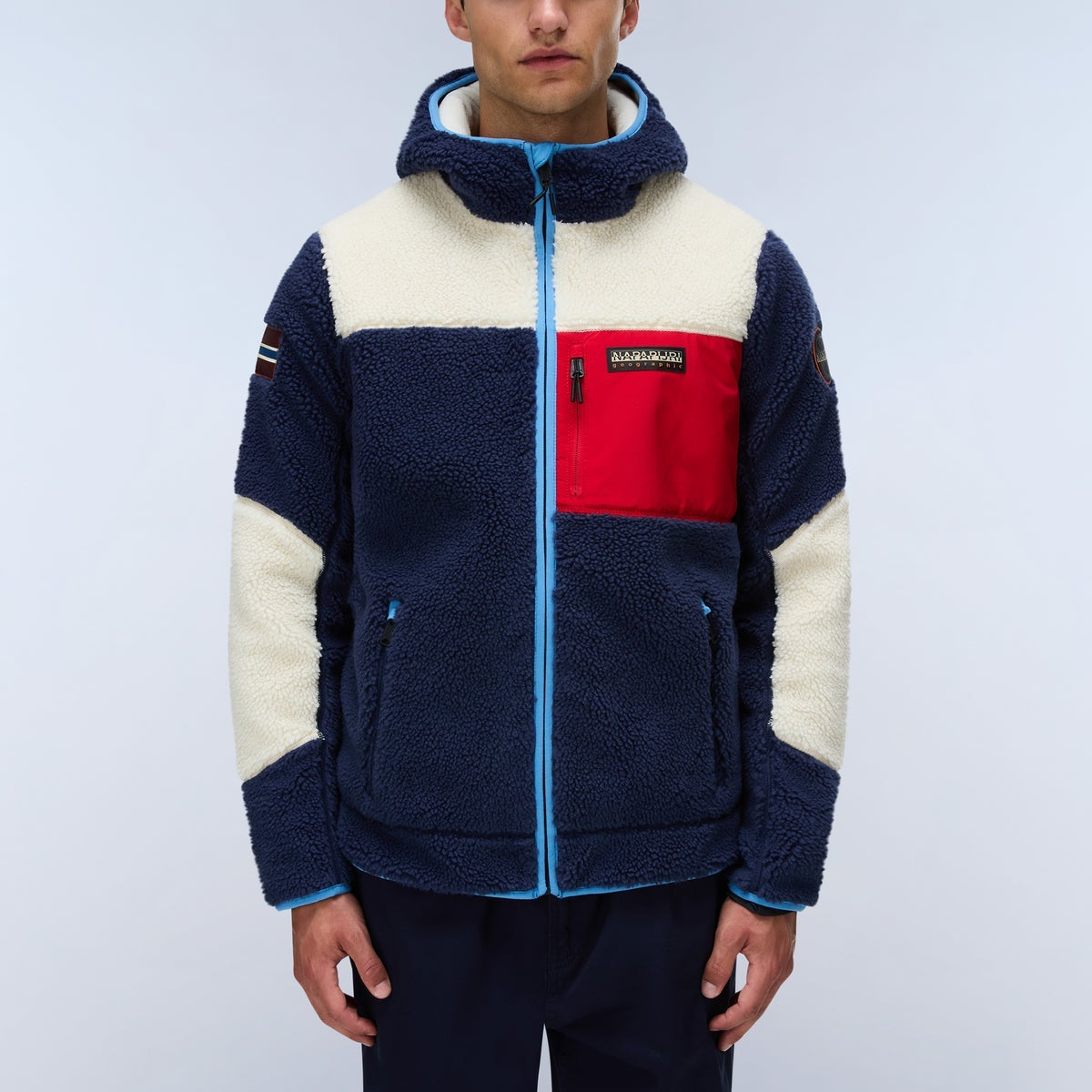 Men’s Full-Zip Fleece Hoodie Napapijri Yupik
NP0A8AZUYUPIKFZ5 M6E