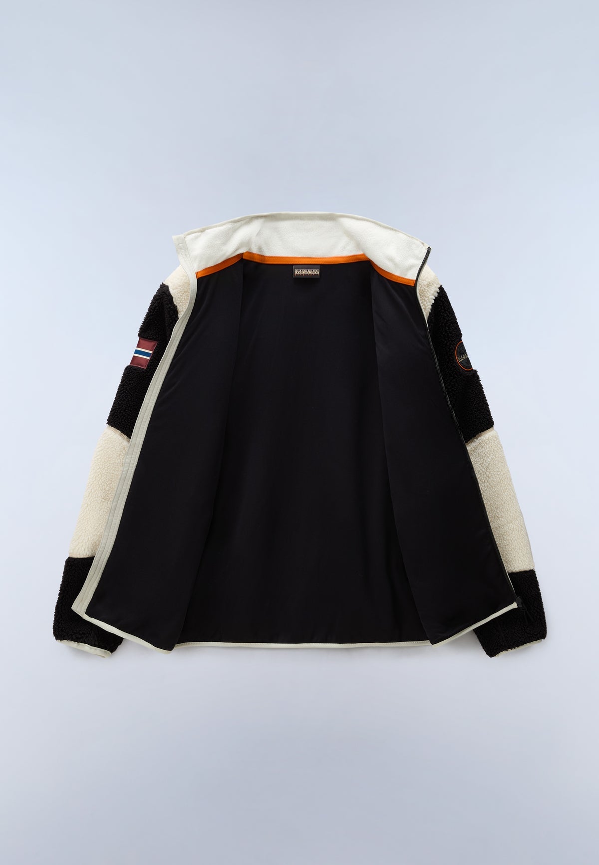 Men’s Full-Zip Fleece Hoodie Napapijri Yupik
NP0A8AZUYUPIKFZ5 MCB inside view 1