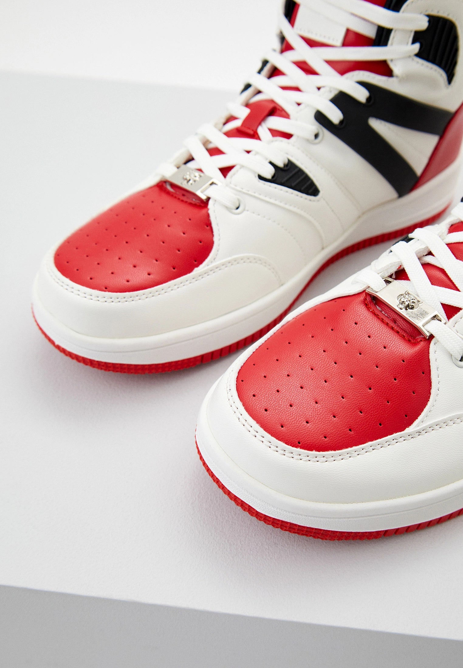 Мъжки високи кецове Men’s high sneakers Plein Sport SIPS993 52 round toe view