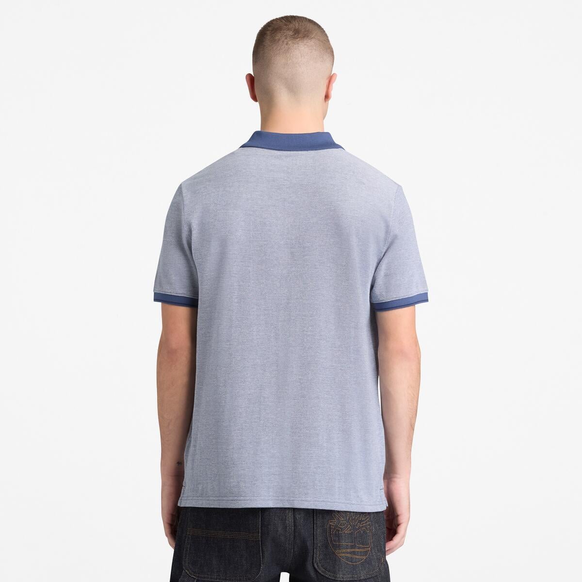 Мъжка поло тениска Men’s polo shirt Timberland
TB0A2EC2 EYO Blue back view