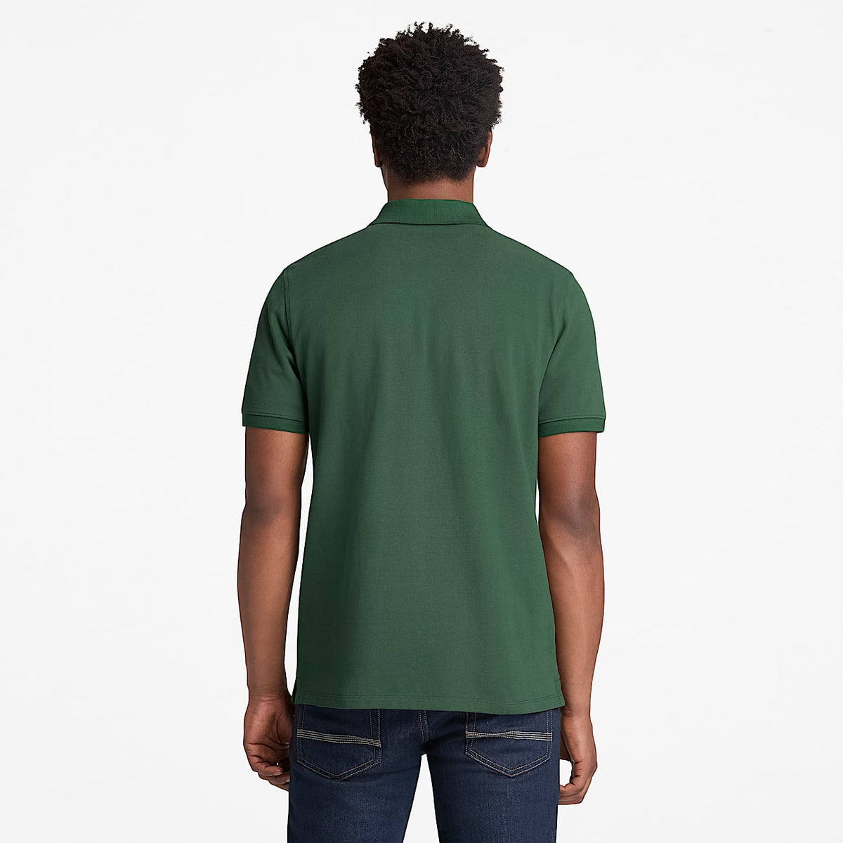 Мъжка поло тениска Men’s polo shirt Timberland
TB0A6VDP A6X Green back view