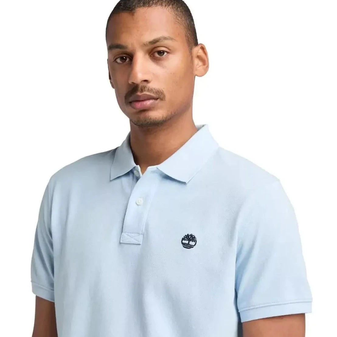 Мъжка поло тениска Men’s polo shirt Timberland
TB0A6VDP B88 Light Blue close up view