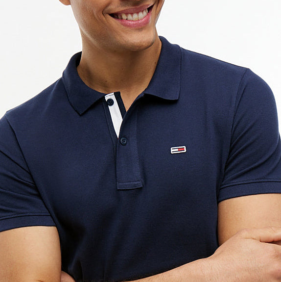 Мъжка поло тениска Men’s polo shirt Tommy Hilfiger DM0DM15370 C87 Dark Blue