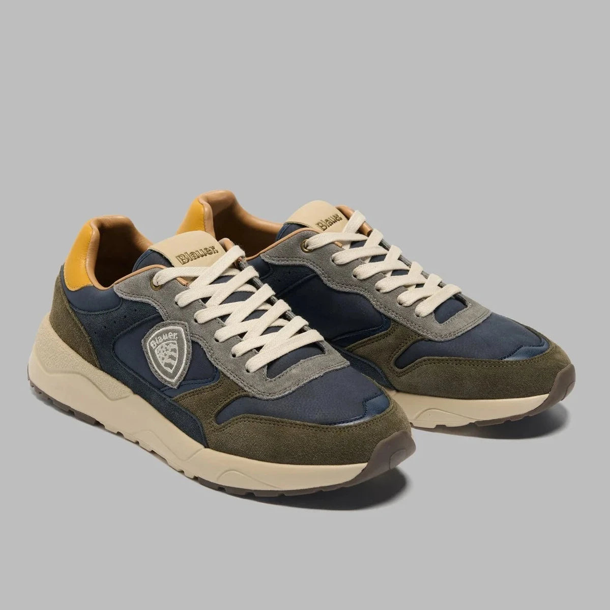 Мъжки кецове Men’s sneakers Blauer
F6OZARK01NUS Navy / Military Green / Beige / Yellow