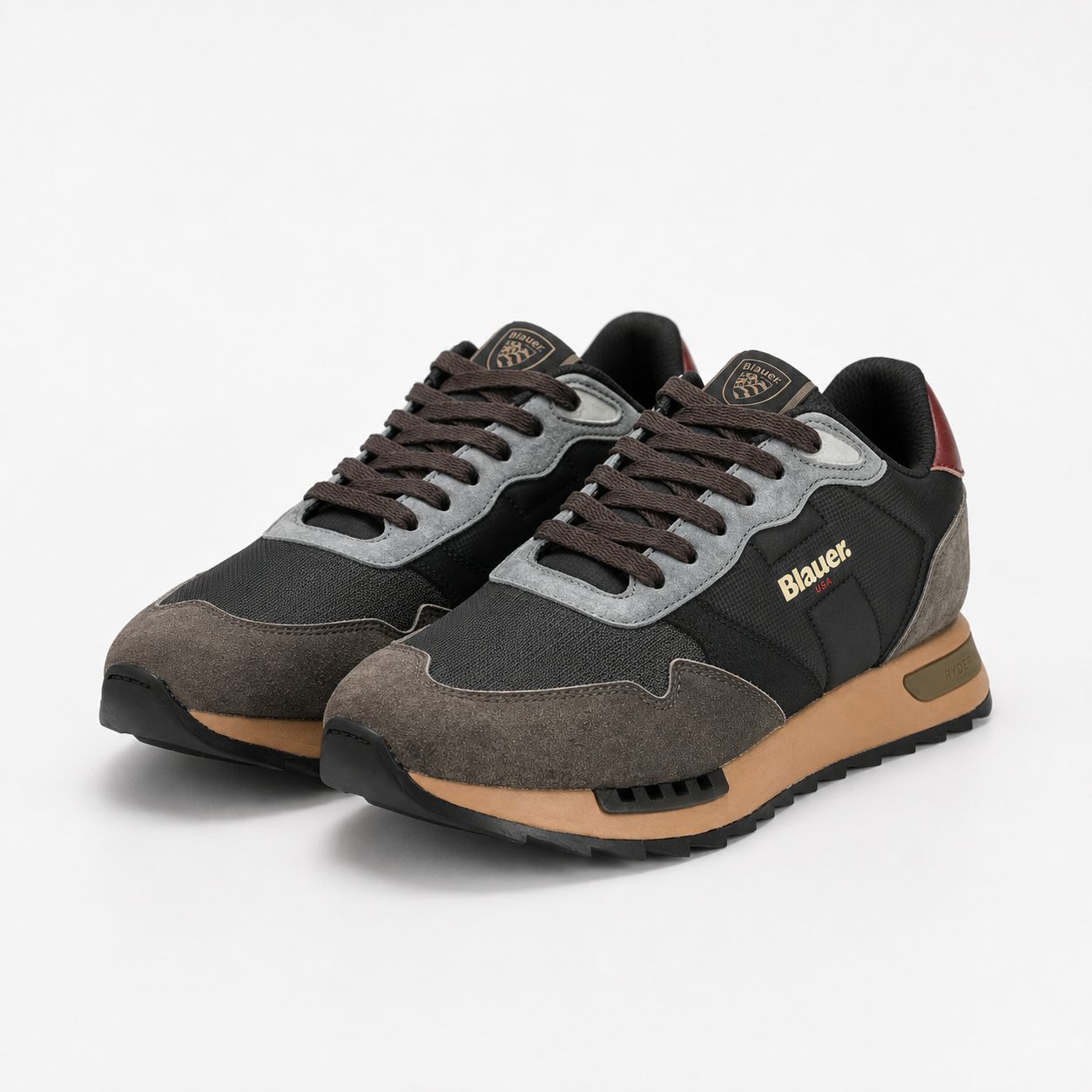 Мъжки маратонки Men’s sneakers Blauer
F6RYDER01NYN Black / Gray / Brown