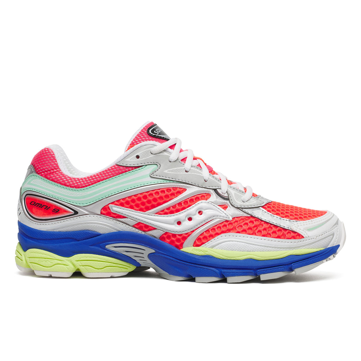 Мъжки маратонки Men’s sneakers Saucony ProGrid Omni 9 S101245-1090 Vizi Red / Multi lateral view