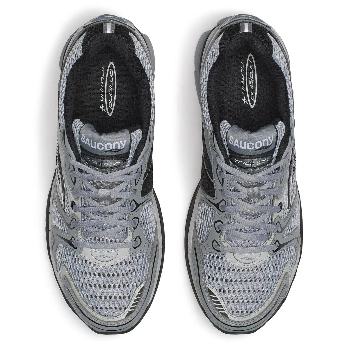 Мъжки маратонки Men’s sneakers Saucony Progrid Triumph 4 OG S101231-1009 Gray top view