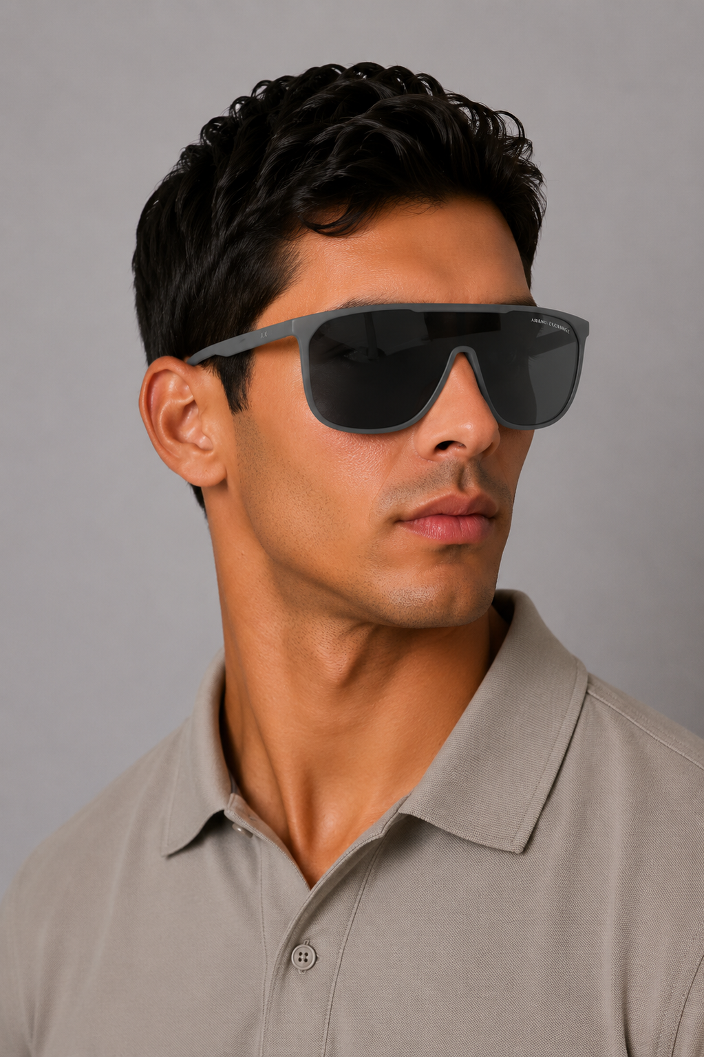 Мъжки слънчеви очила Men’s sunglasses ARMANI EXCHANGE AX4137SU81806 Gray lifestyle view