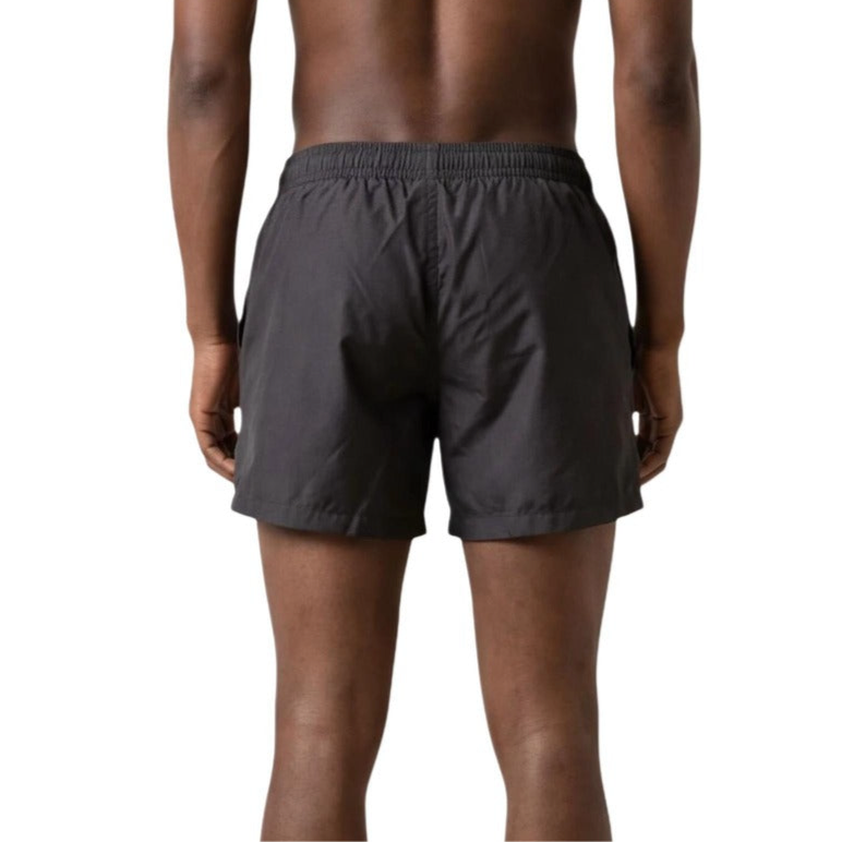 Мъжки бански Men’s swimwear EA7 Emporio Armani 7M001689 AF21074 UC001 Black back view