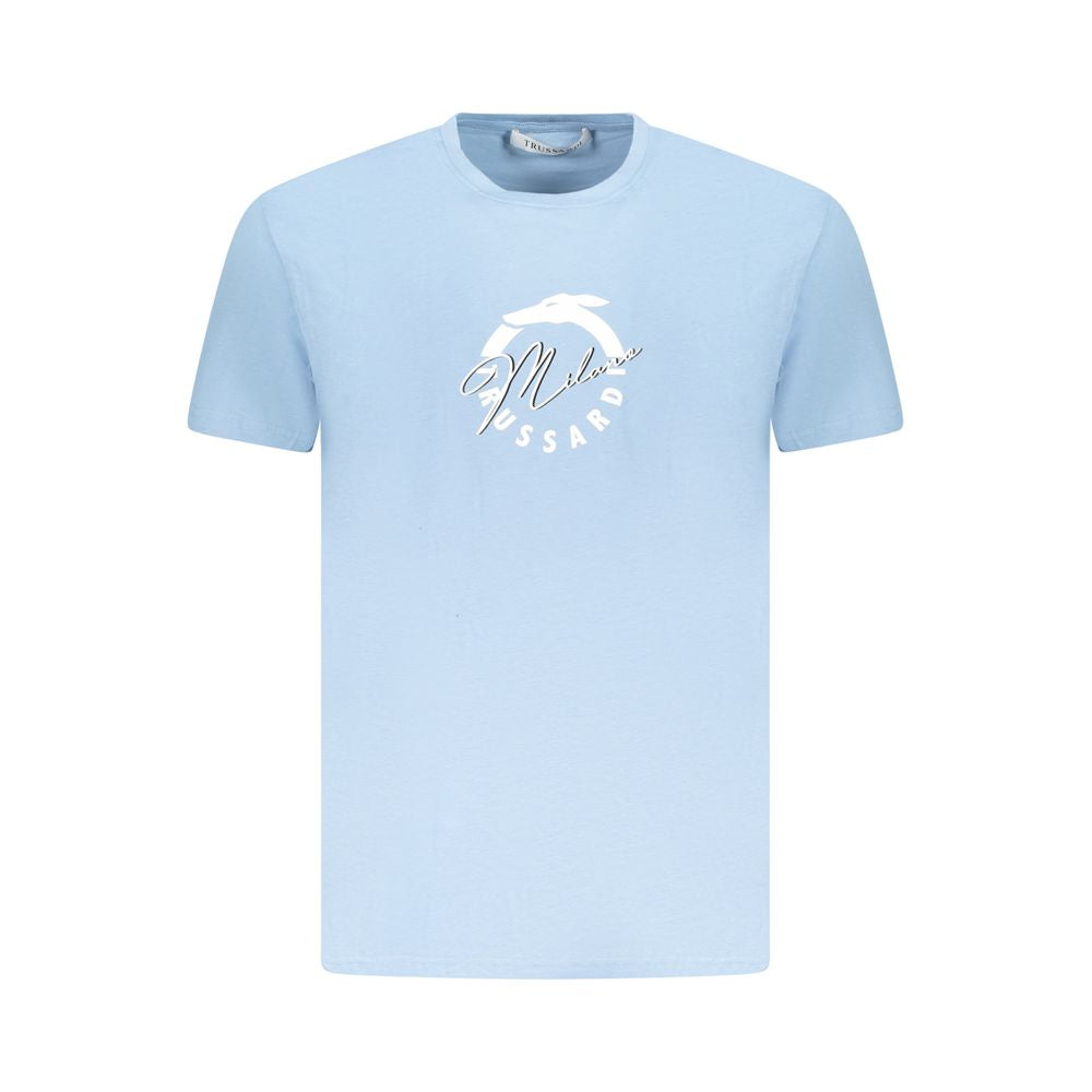 Мъжка тениска Men's t-shirt Trussardi
TRU25MTS01 05 light blue front view