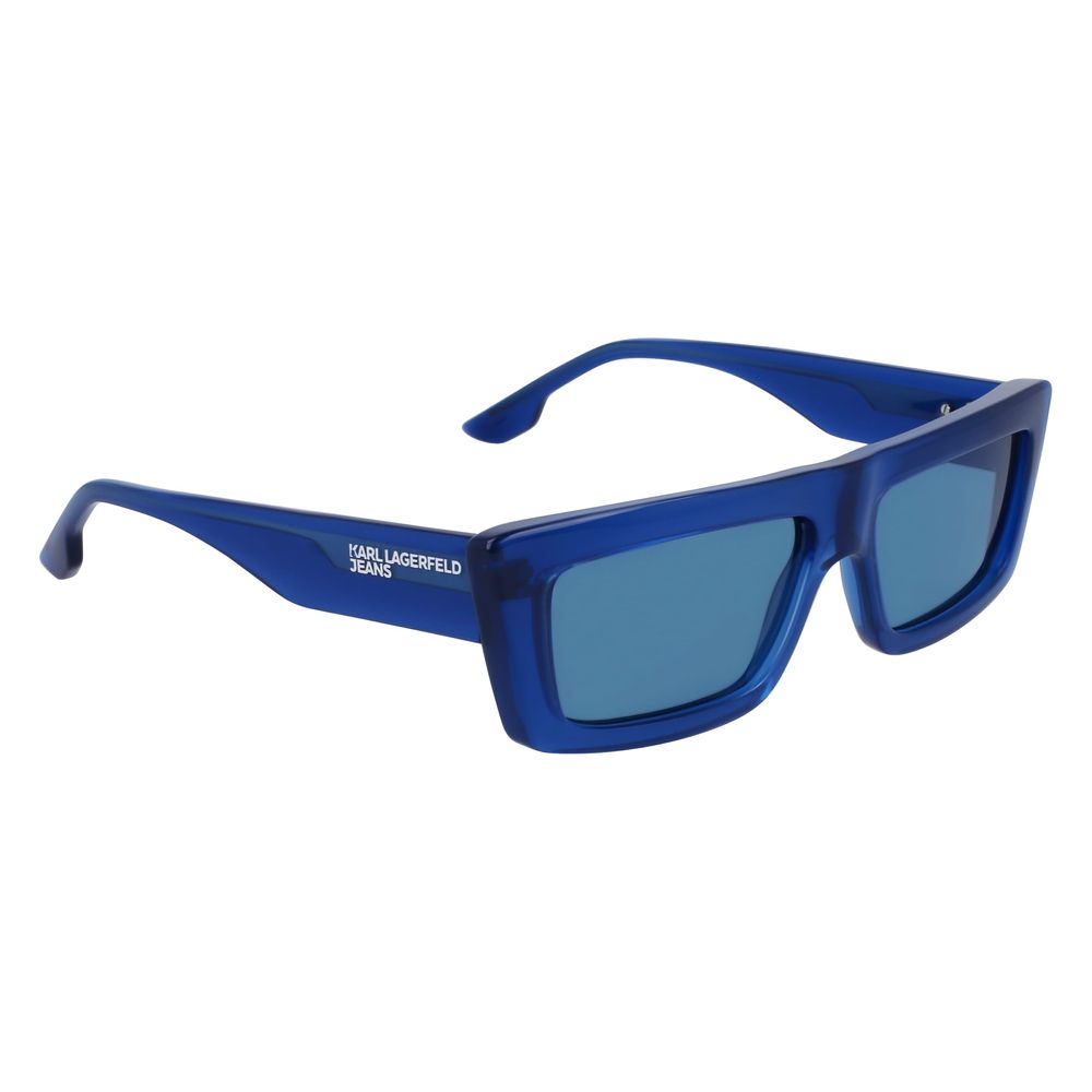 Слънчеви очила Unisex sunglasses KARL LAGERFELD KLJ6147S56154 blue angled view