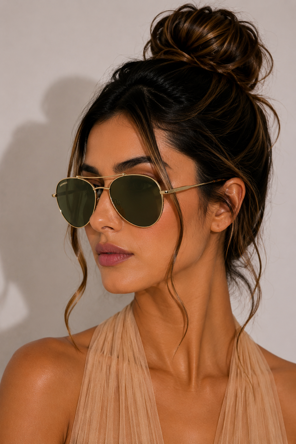 Unisex γυαλιά ηλίου Serengeti Pete SS599005 Pete Χρυσό — Πρόσθετη προβολή 3