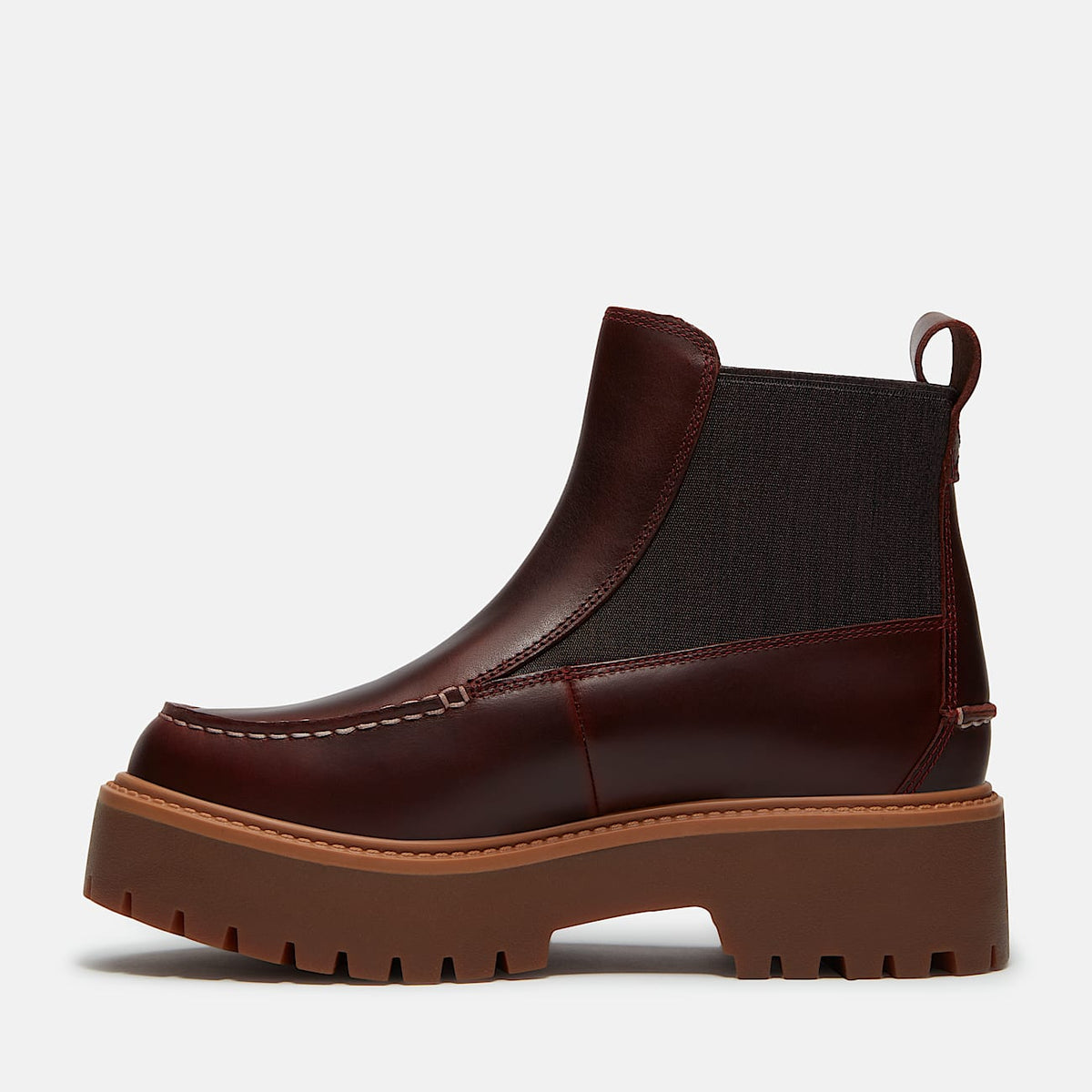 Дамски боти Women’s Platform Chelsea Boots Timberland Stone Street TB0A5TGPEIW Burgundy medial view
