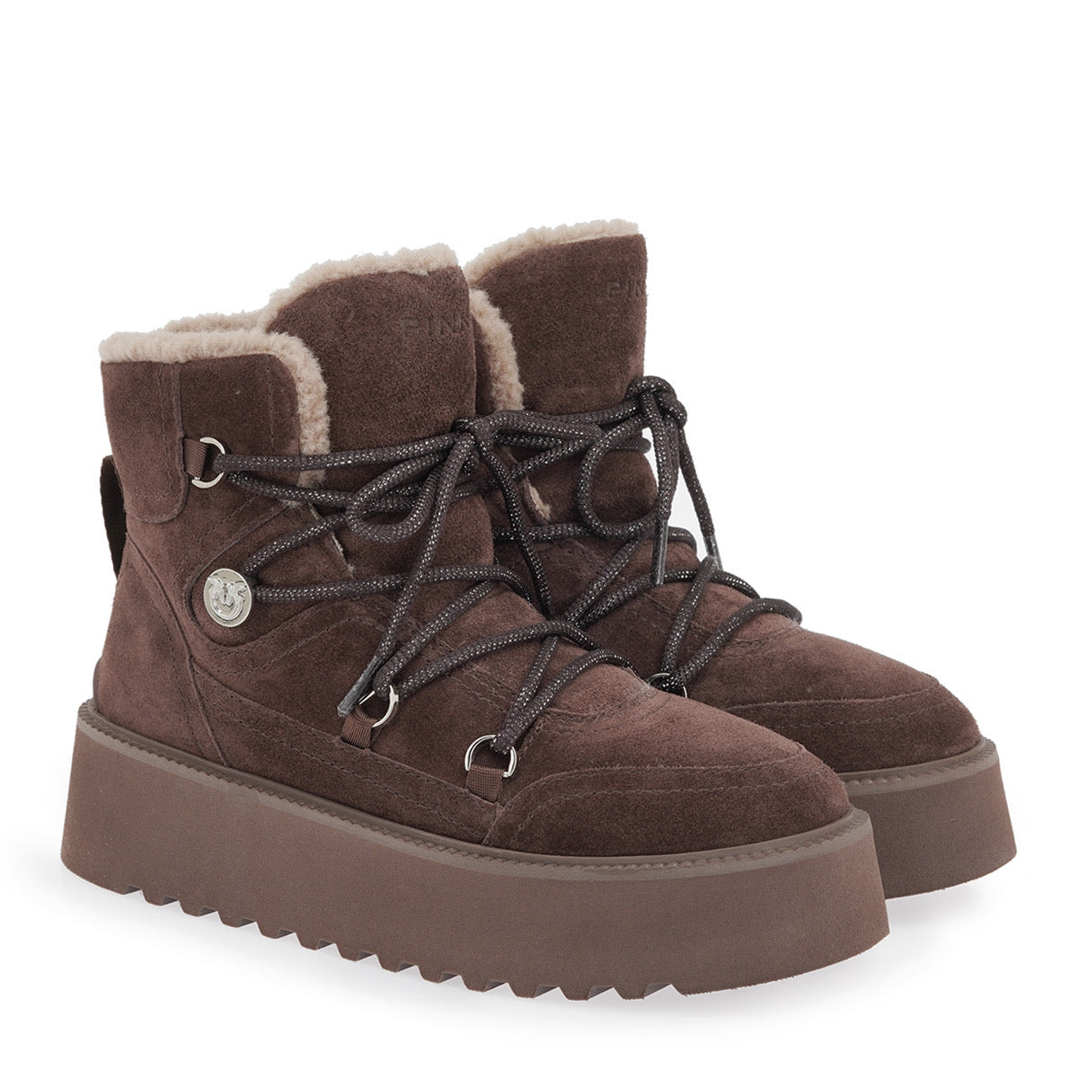 Дамски боти Women’s ankle boots Pinko Martina 01 SD0567P002L72 Brown