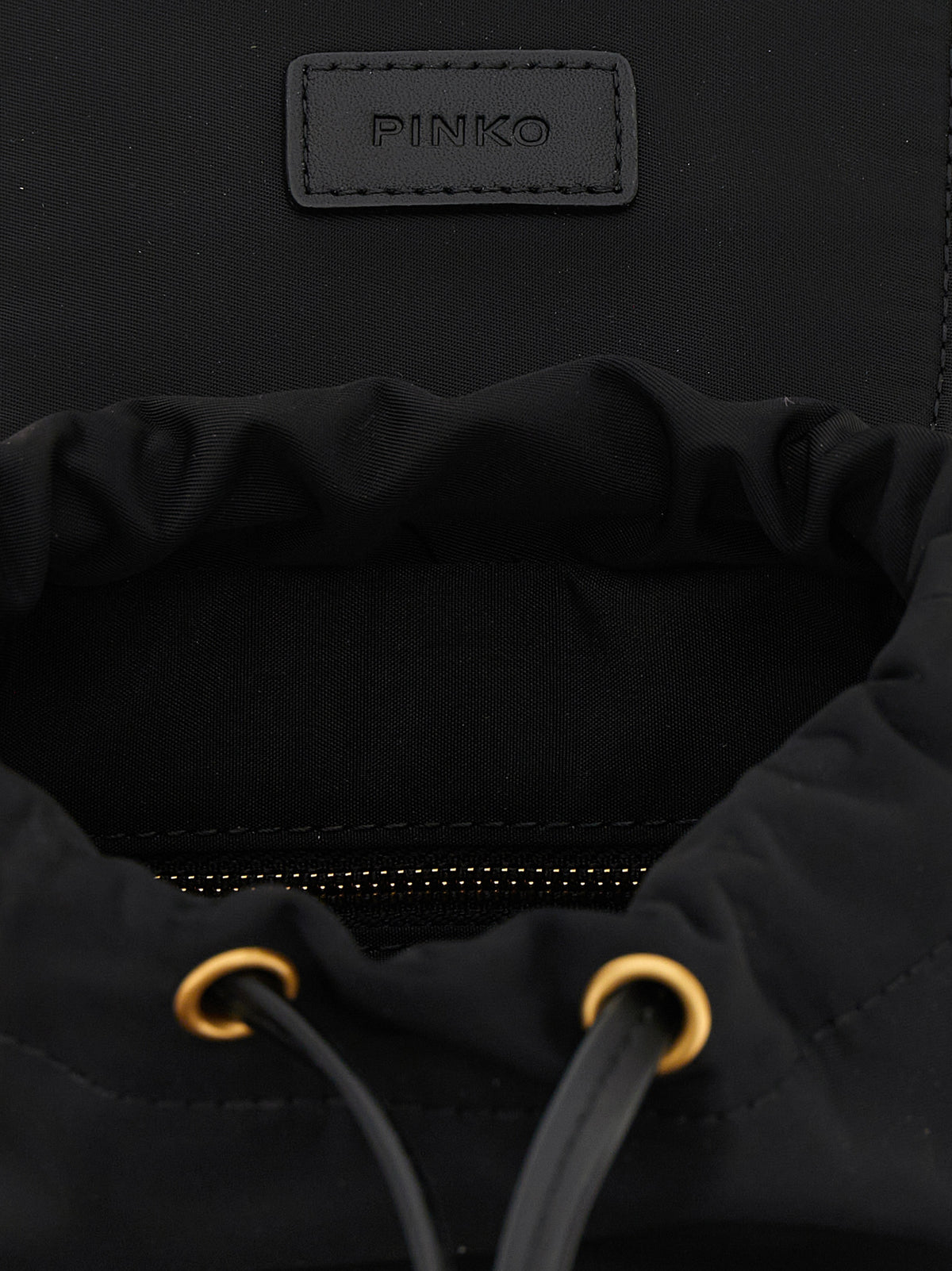 Women’s backpack Pinko 106053A358-Z99Q Black inside view