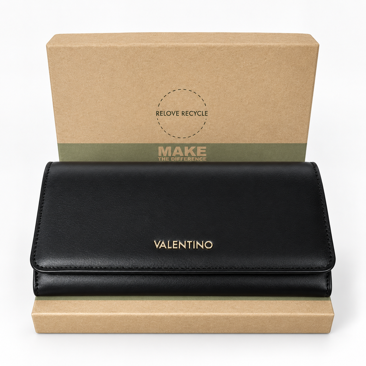 Клъч портмоне Women's clutch wallet Valentino by Mario VPS918113 WEST RE Black