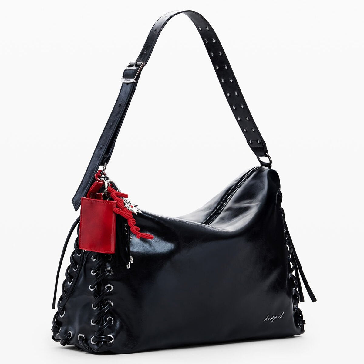 Дамска чанта Women’s handbag Desigual
25SAXPCQ 2000 Black angled view