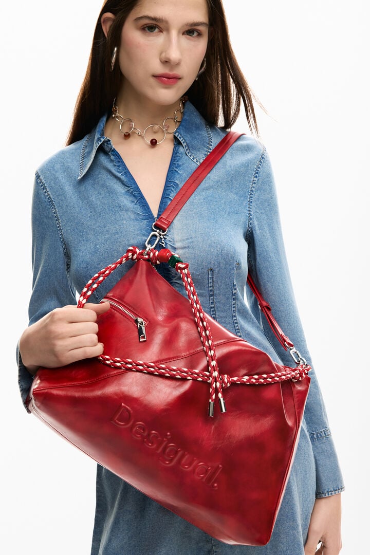 Дамска чанта Women’s handbag Desigual
26SAXPA8 3000 Red Lifestyle view