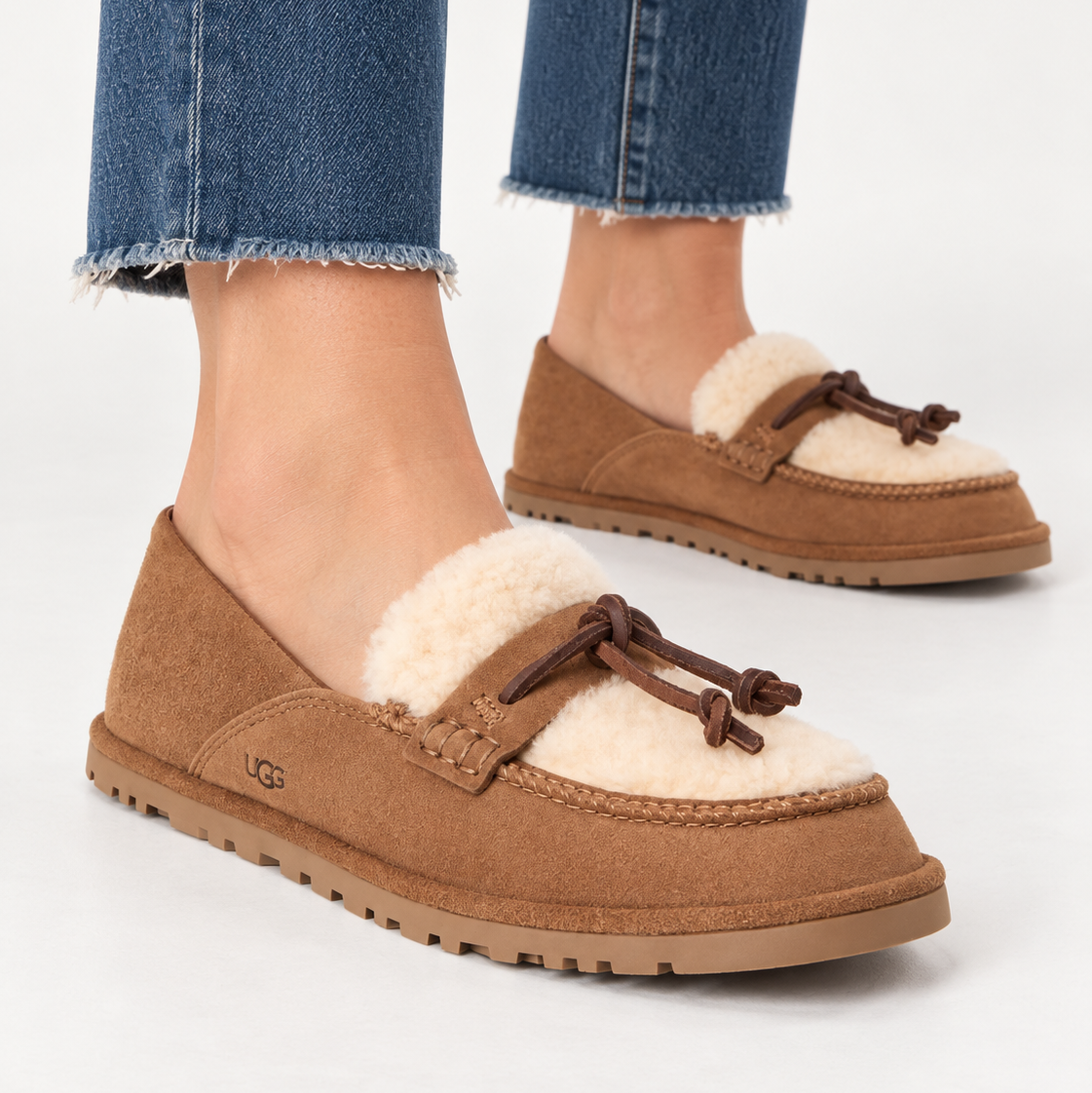 Дамски лоуфъри Women’s loafers UGG Zora
1182151 Chestnut
